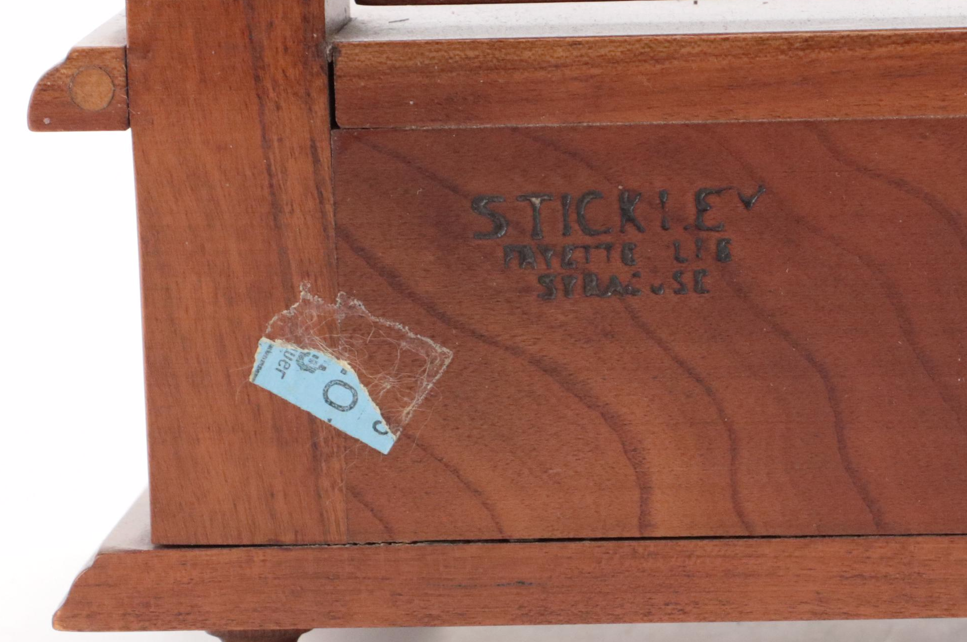 Stickley Finished Cherrywood Shaving Mirror