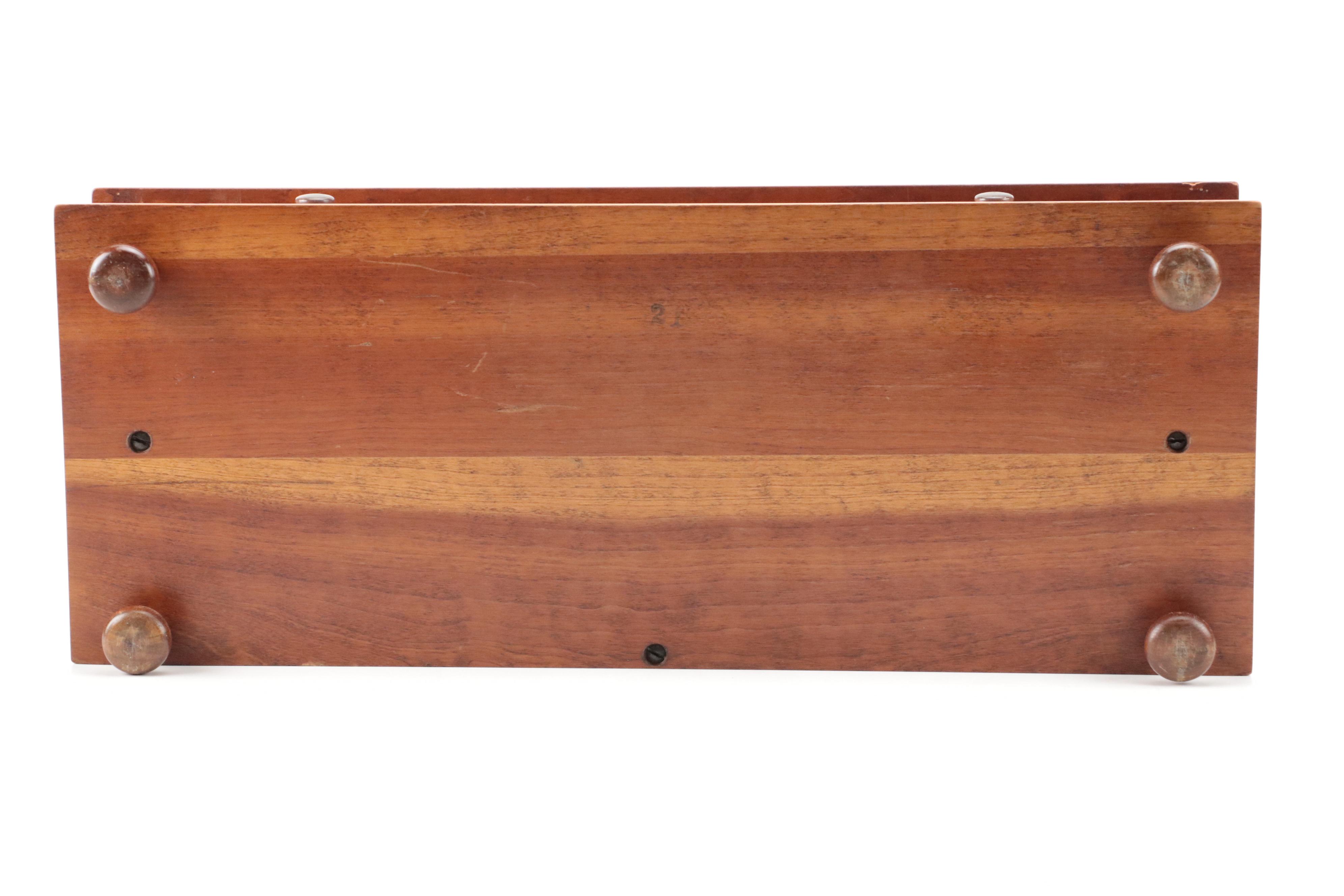 Stickley Finished Cherrywood Shaving Mirror