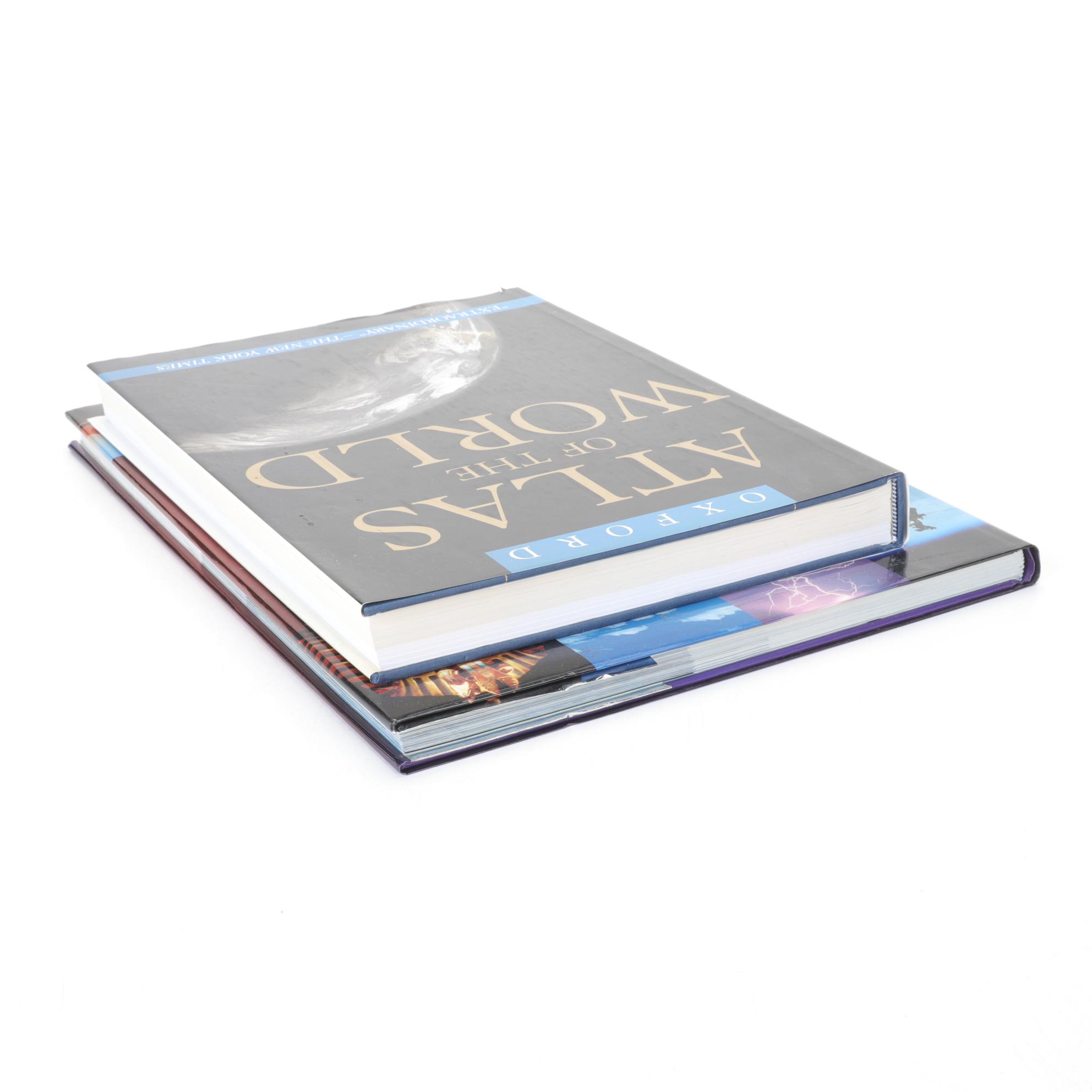 Oxford 12th Ed. "Atlas of the World" with "100 Wonders of the World"