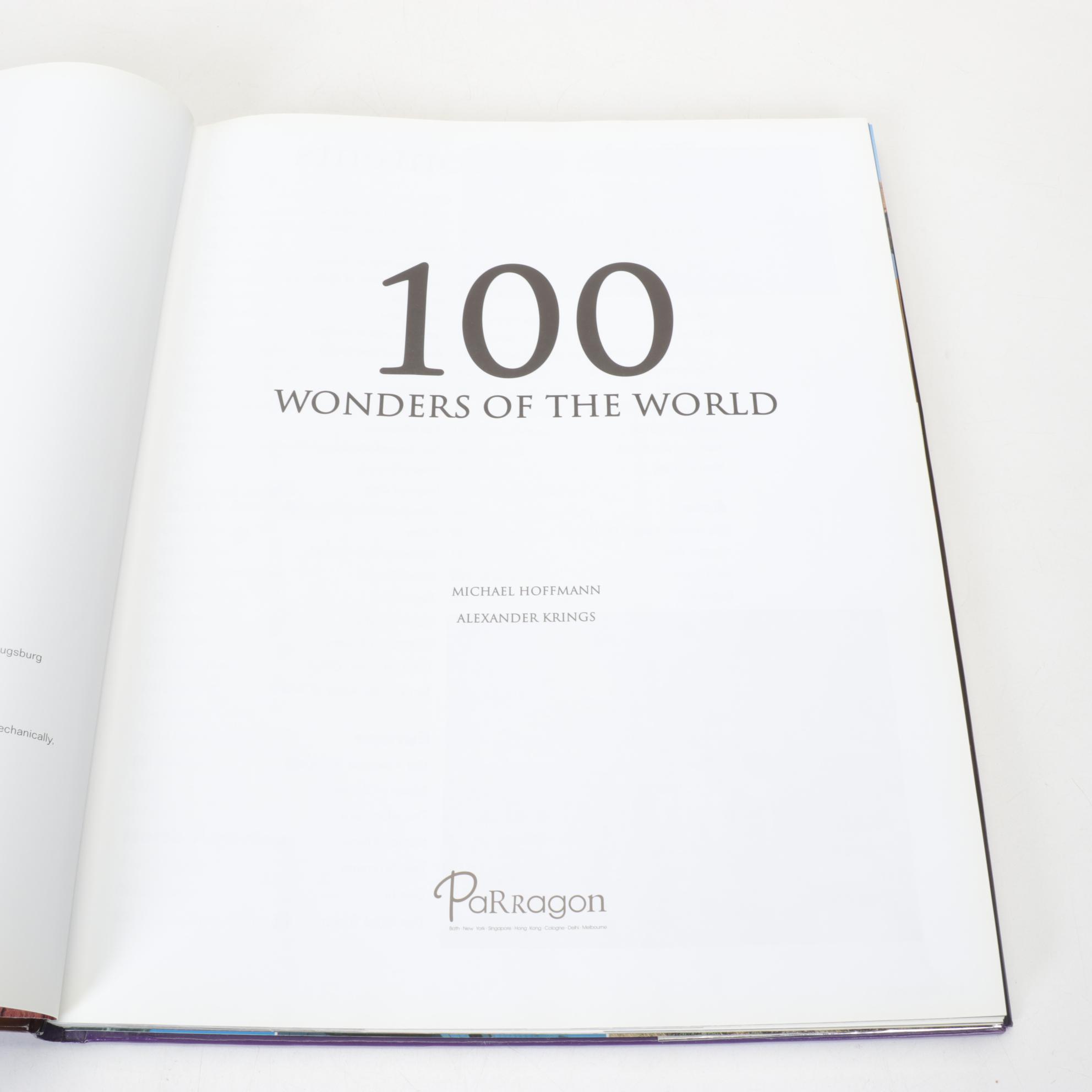 Oxford 12th Ed. "Atlas of the World" with "100 Wonders of the World"