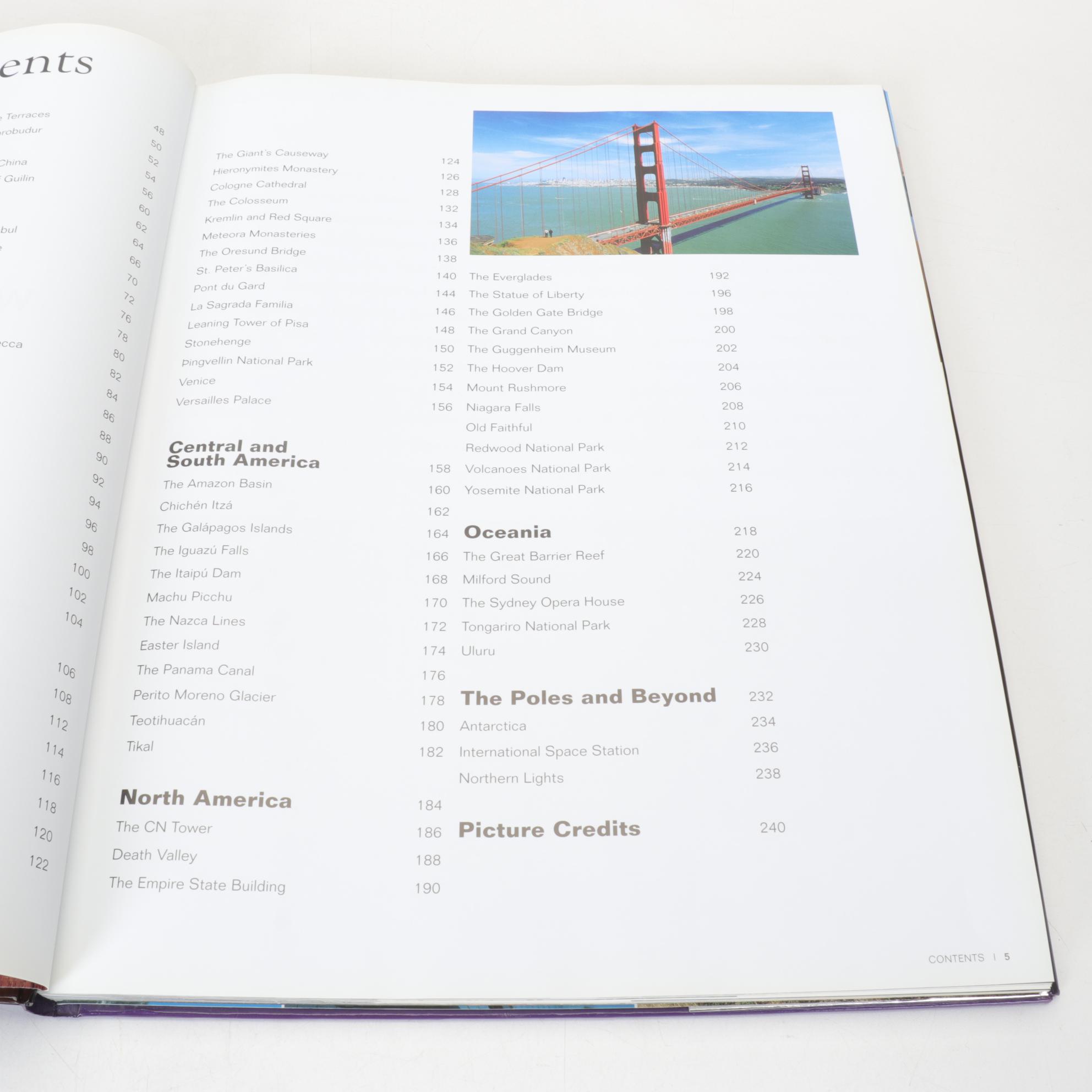 Oxford 12th Ed. "Atlas of the World" with "100 Wonders of the World"