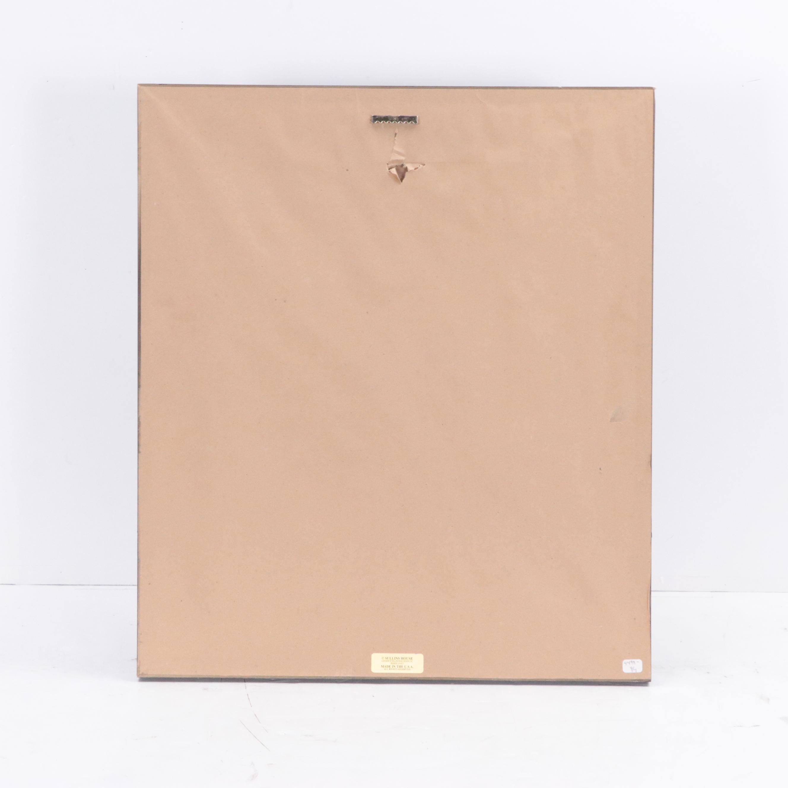 Offset Lithograph of Abraham Lincoln Portrait