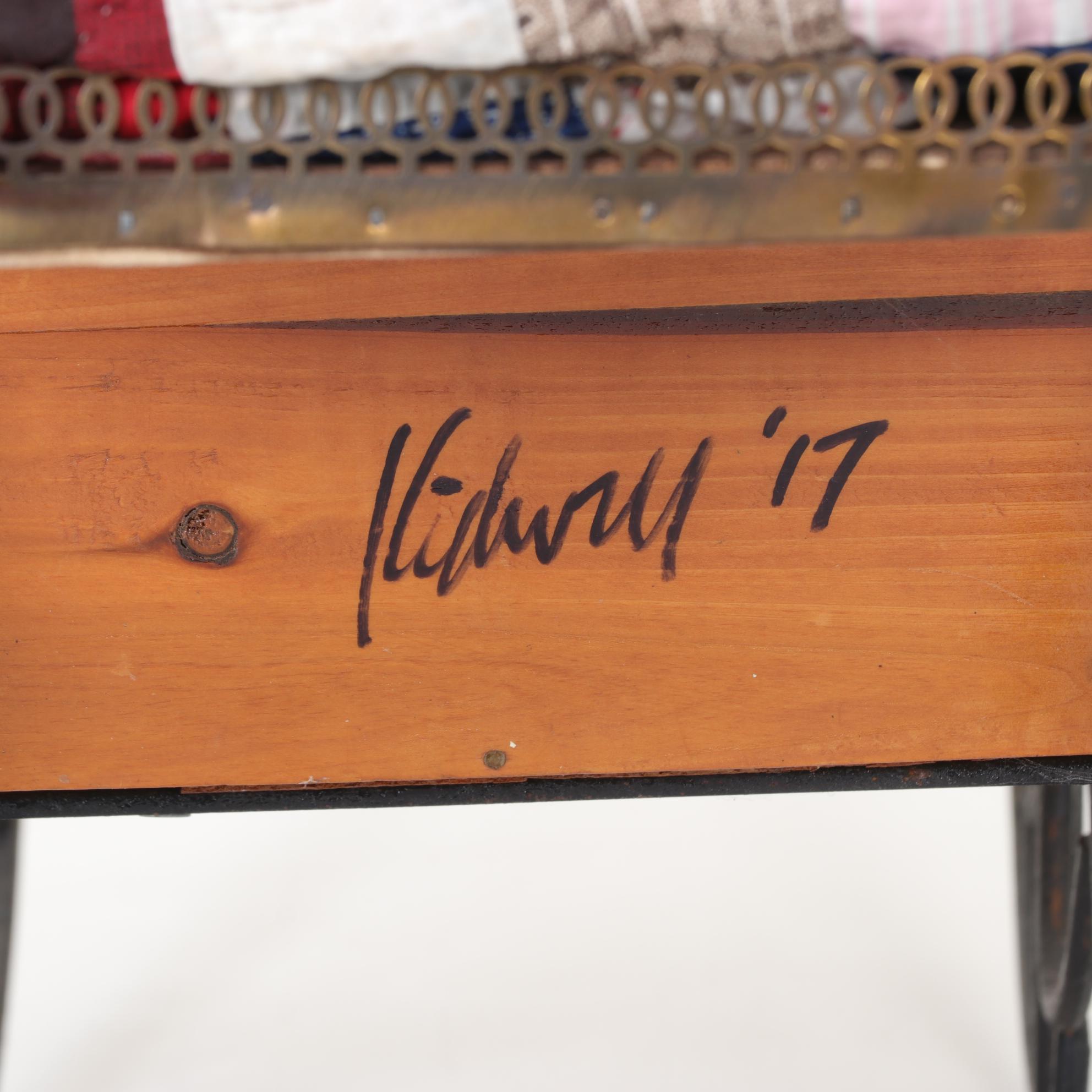 Brian Kidwell Victorian Santa and Sleigh Figurine, 2017