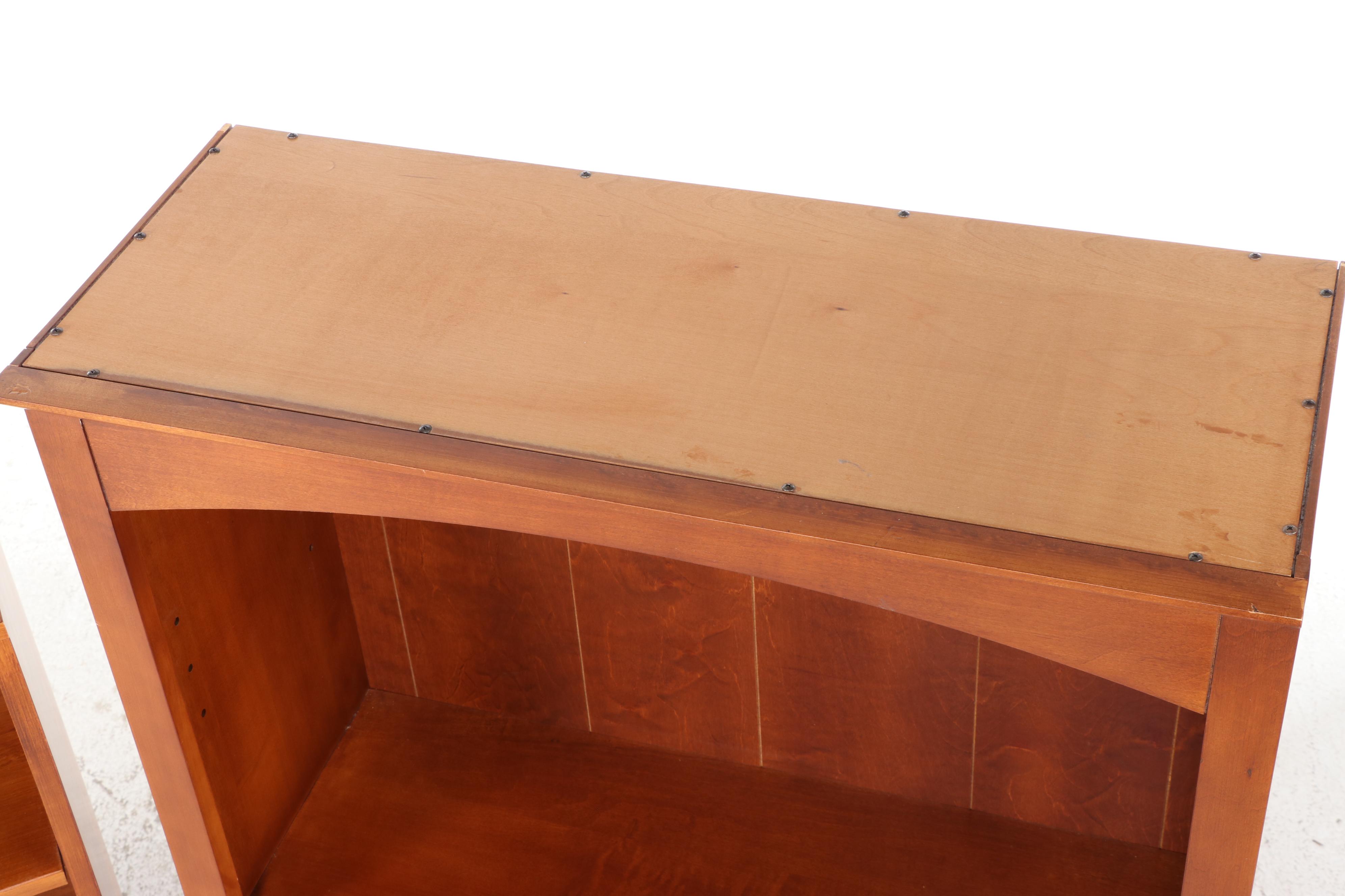 Ethan Allen Wooden Bookcases