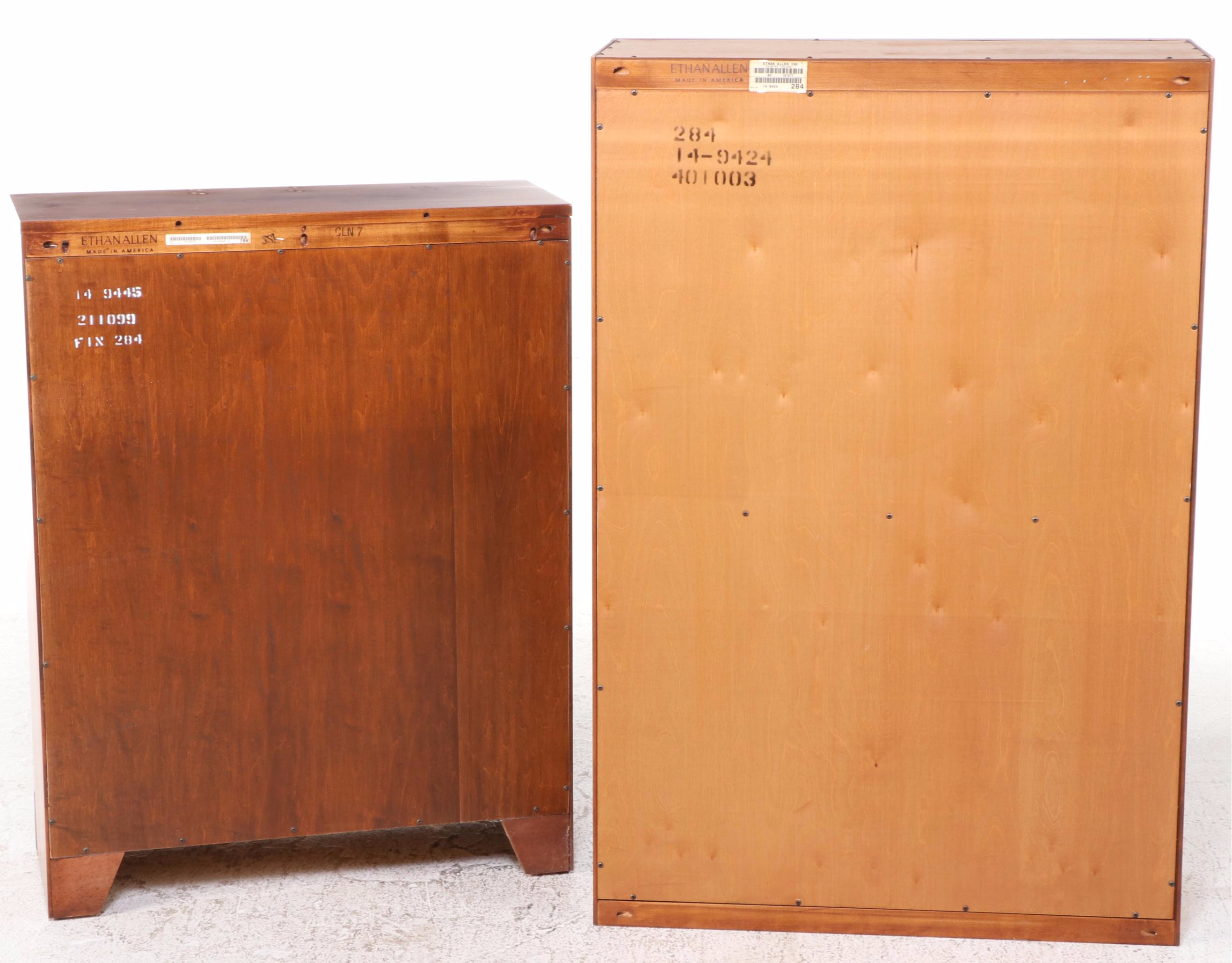 Ethan Allen Wooden Bookcases