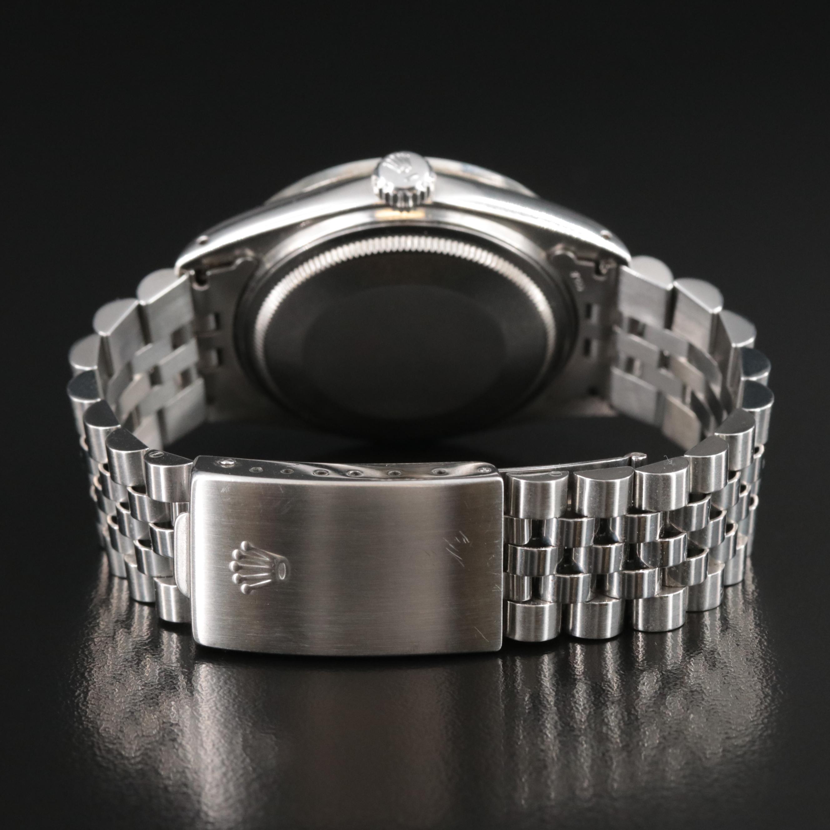 1979 Rolex Datejust 1.20 CTW Custom Diamond Dial and Bezel Watch