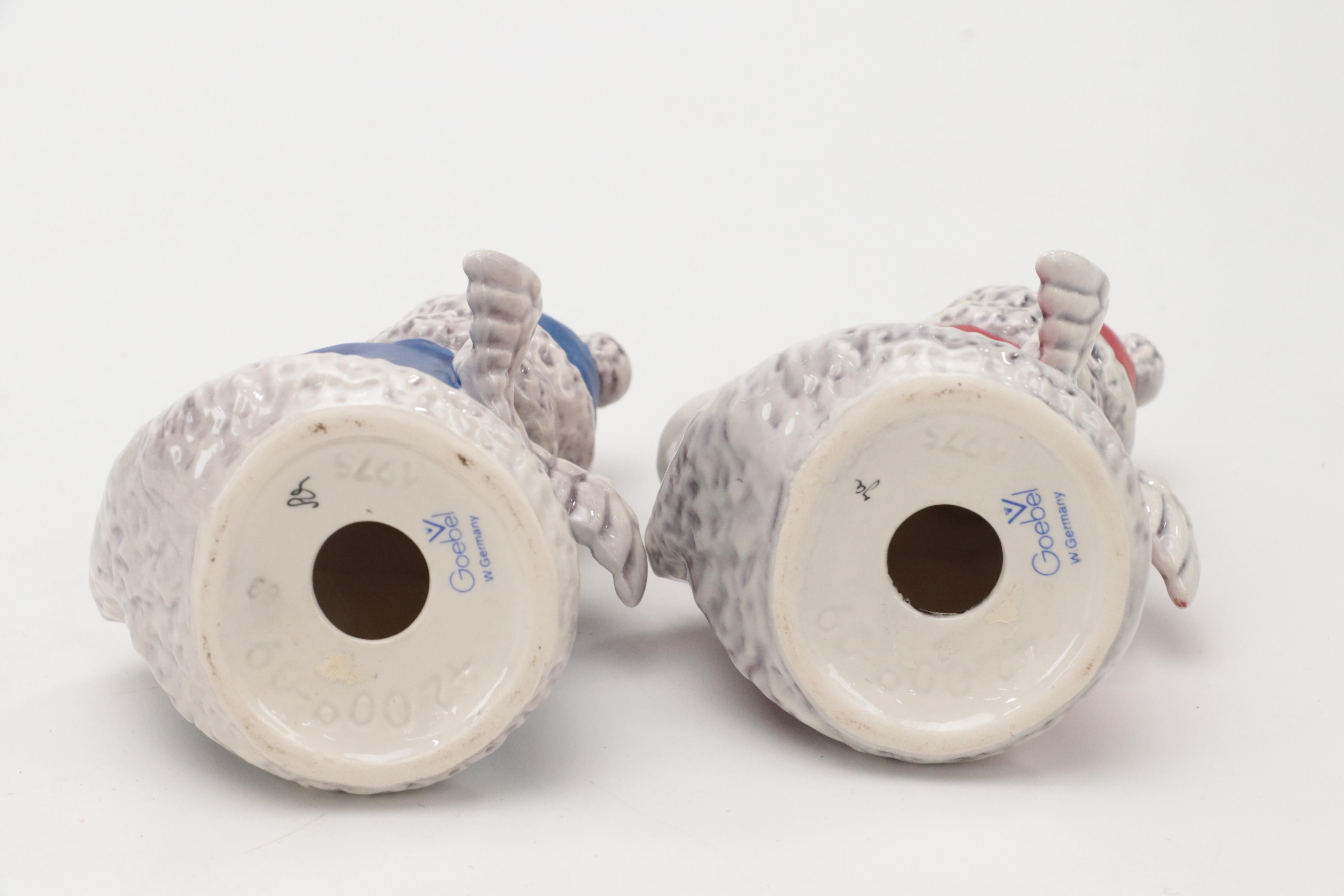 Goebel Candle Holders and Figurines with Other Christmas Décor