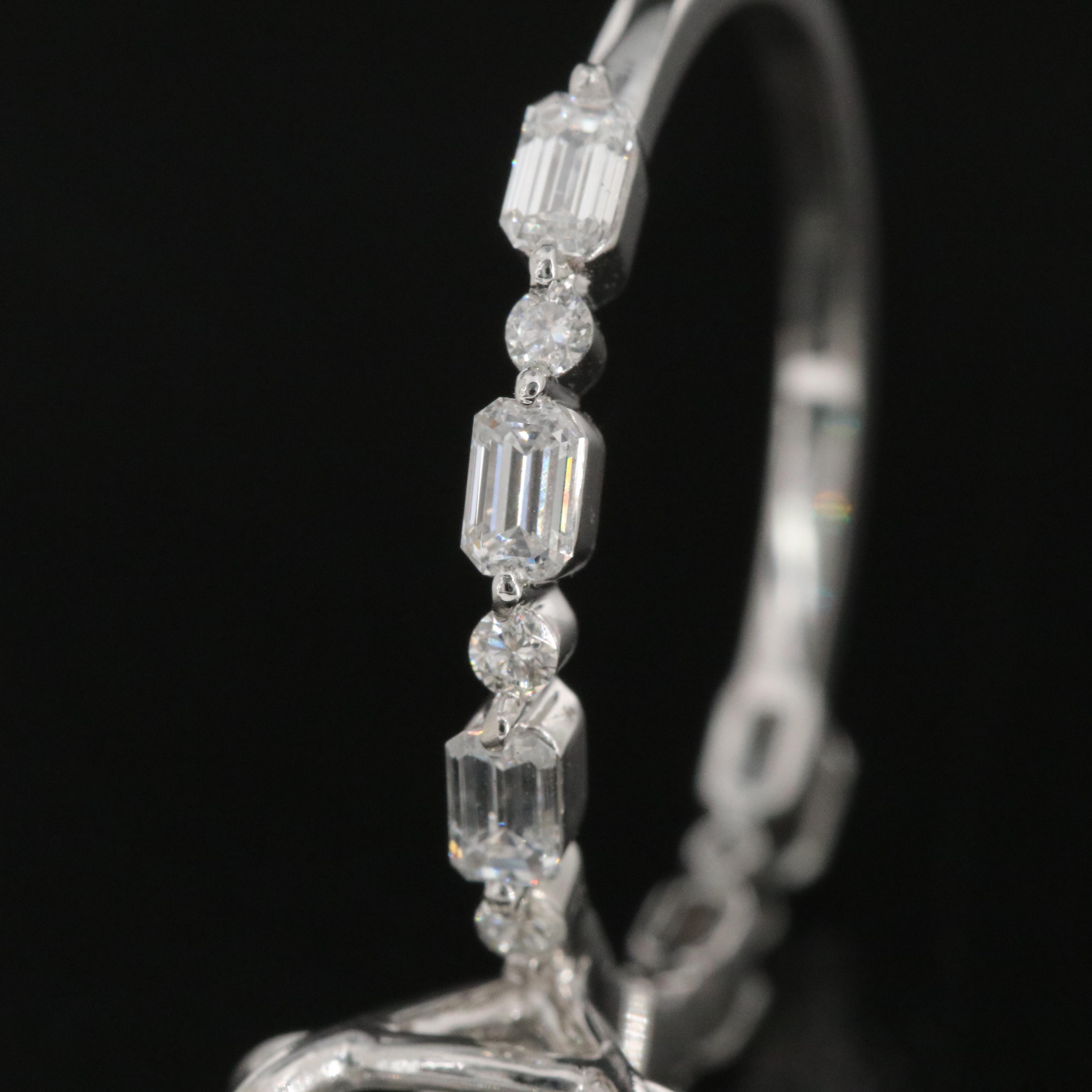 Platinum 2.81 CTW Lab Grown Diamond Ring with IGI Report