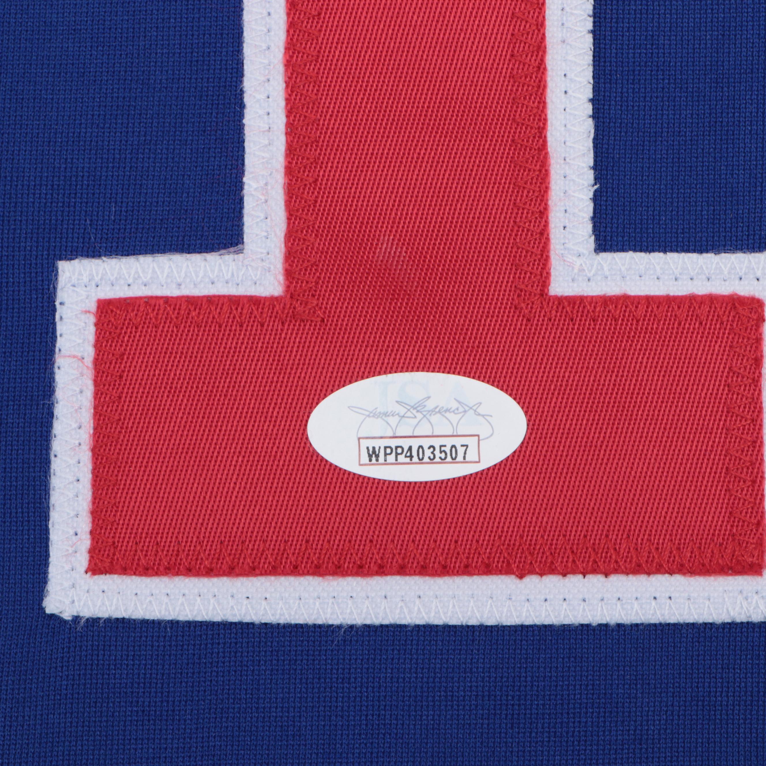 Mark Grace Signed Chicago Cubs Baseball Jersey