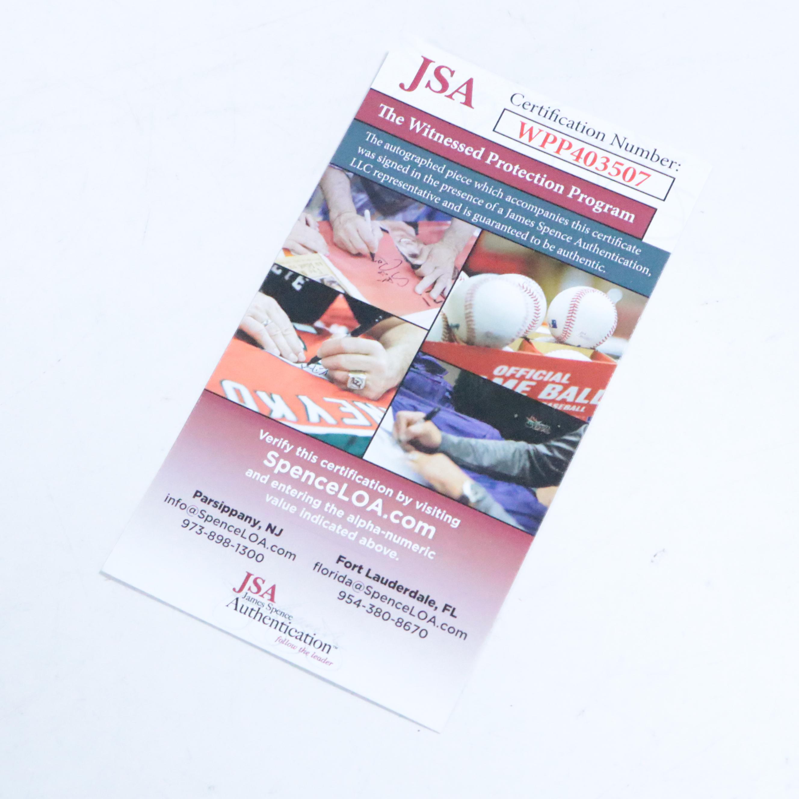 Mark Grace Signed Chicago Cubs Baseball Jersey