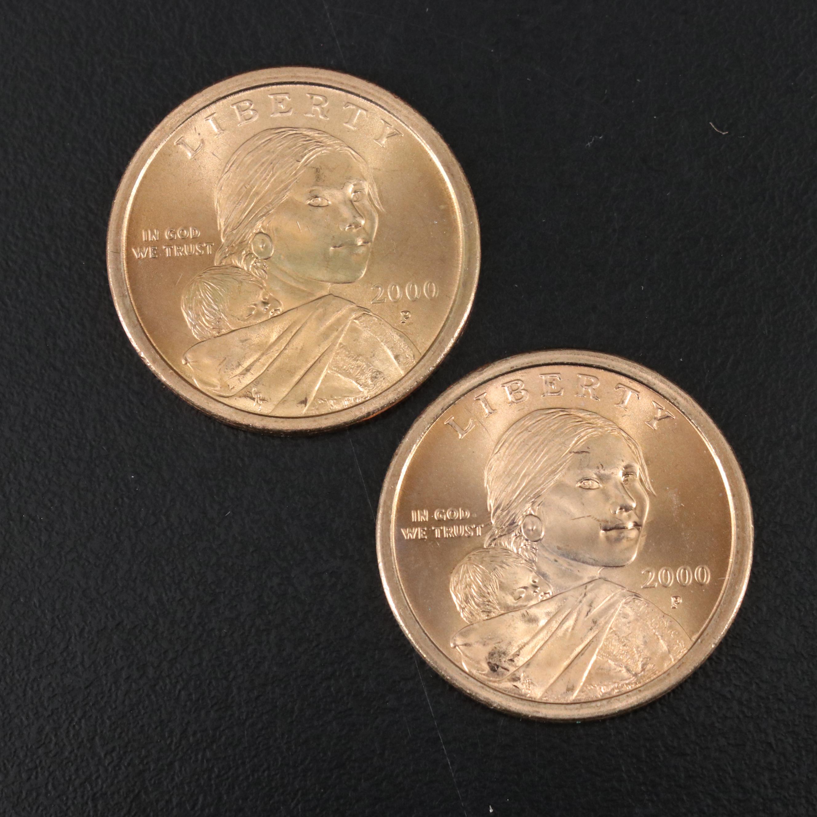 Collection of More than 150 Modern United States Dollar Coins