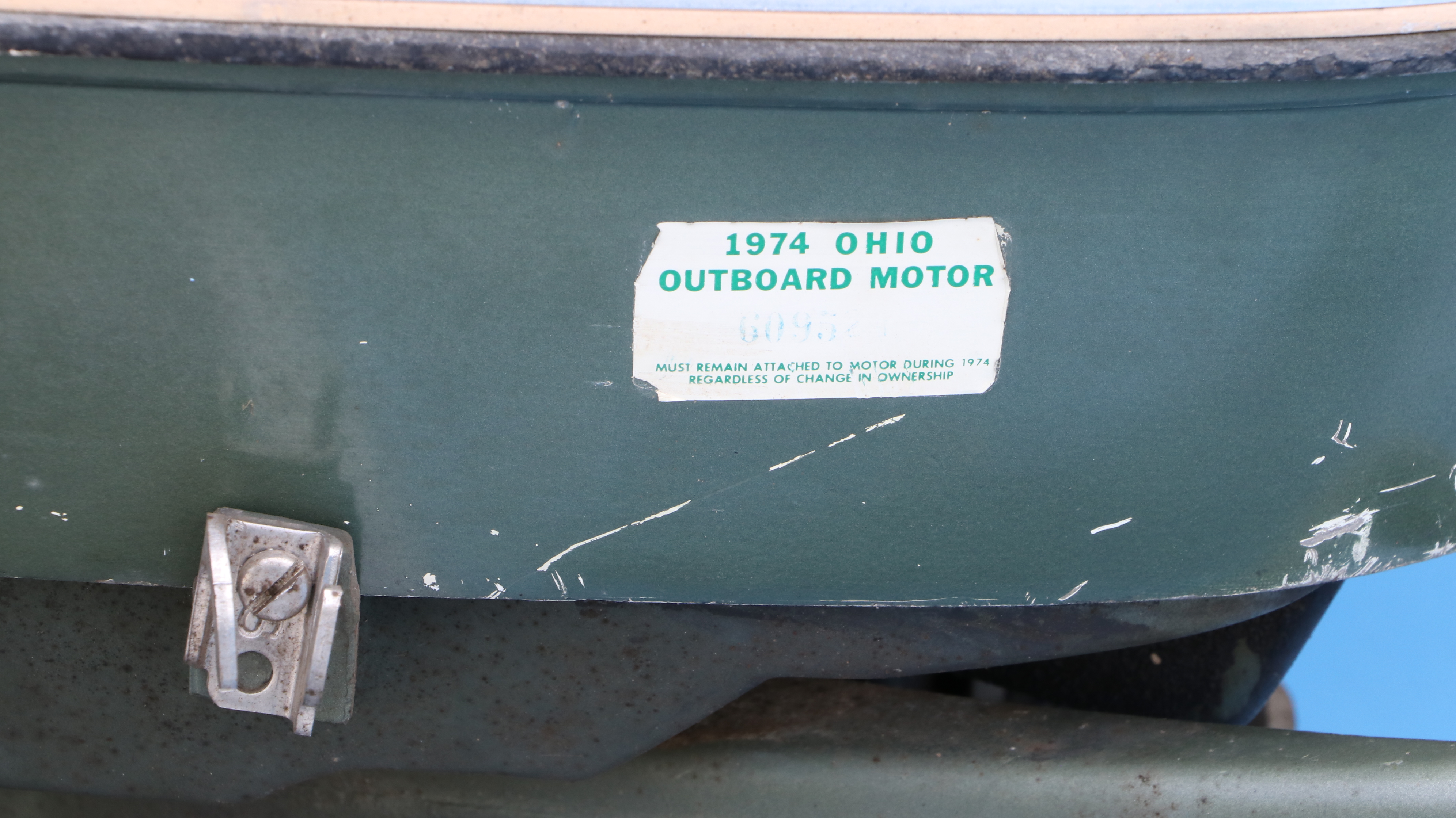 1962 Rinker Runabout Boat Project