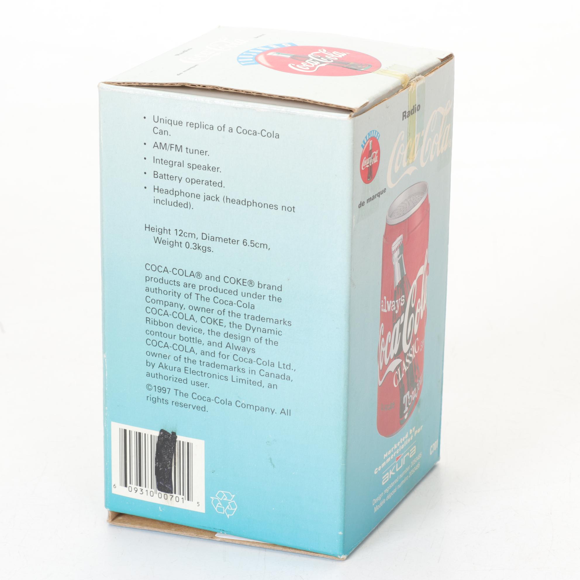 Coca-Cola Figural Radios, Bubble Blowing Polar Bear, and Anniversary Bottle