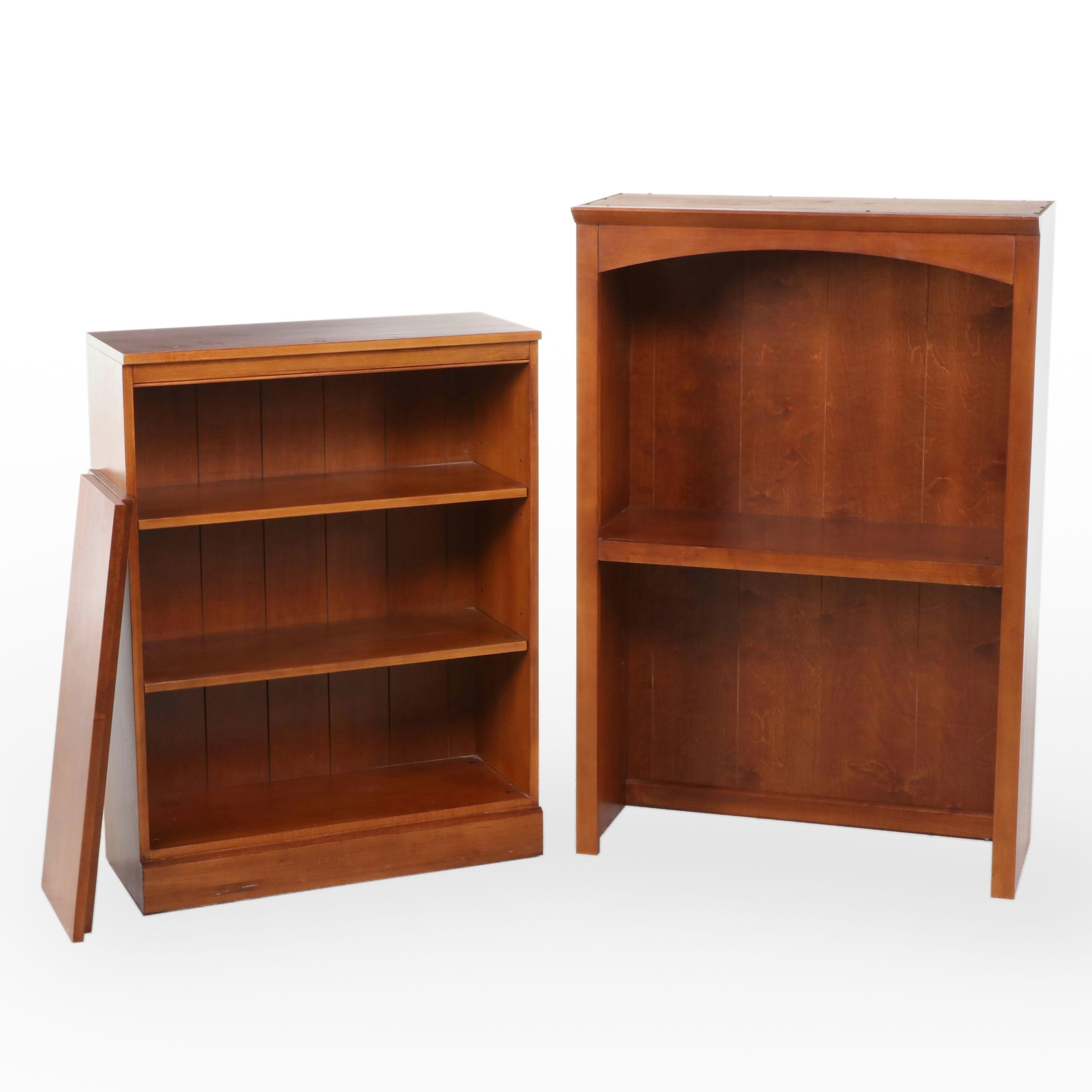 Ethan Allen Wooden Bookcases