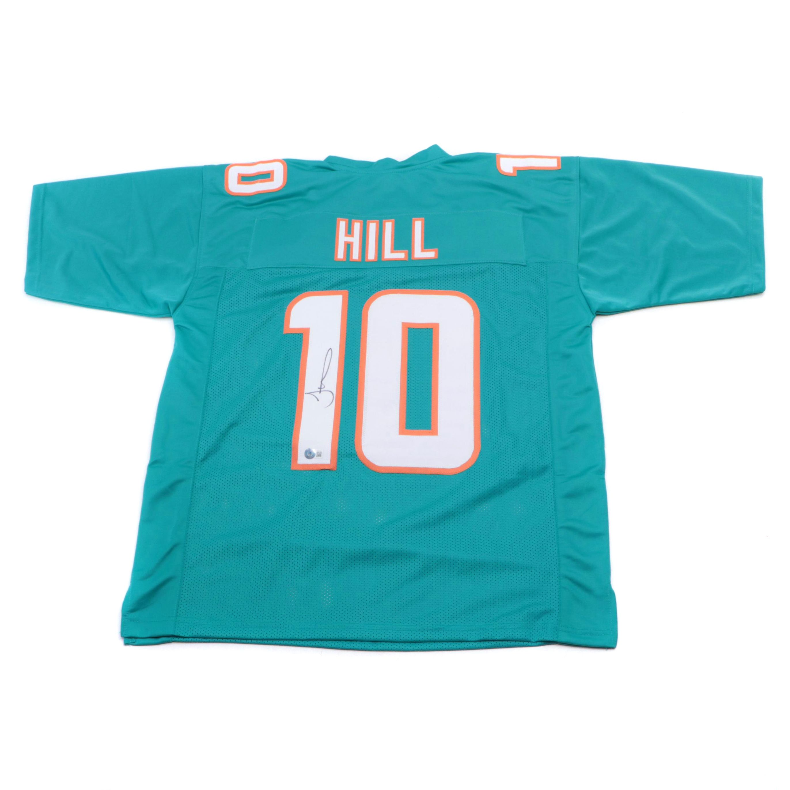 Tyreek Hill Signed Miami Dolphins Football Jersey