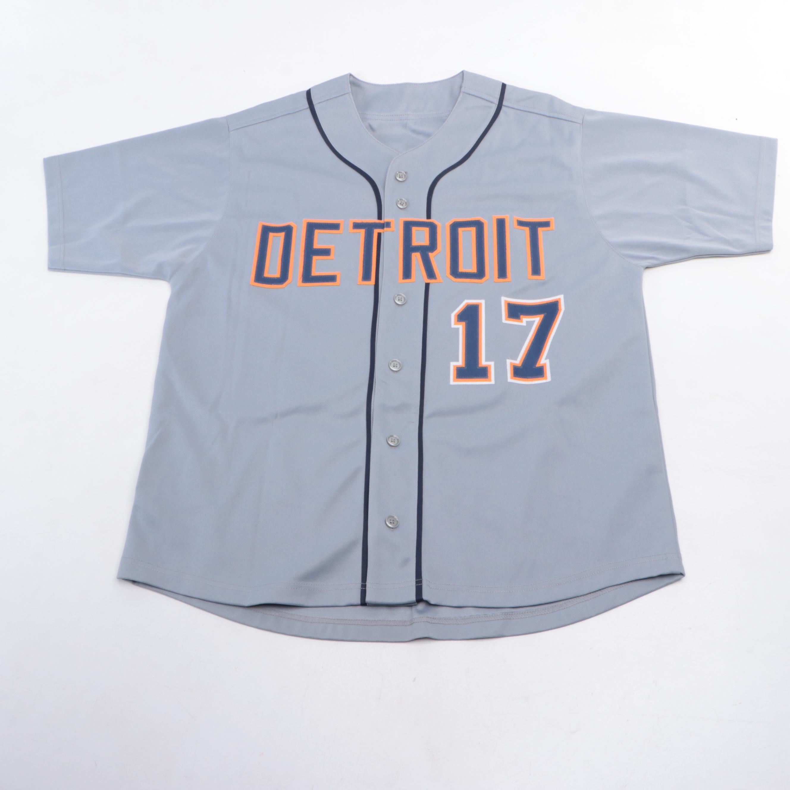 Denny McLain Signed "MVP 1968" Detroit Tigers Baseball Jersey