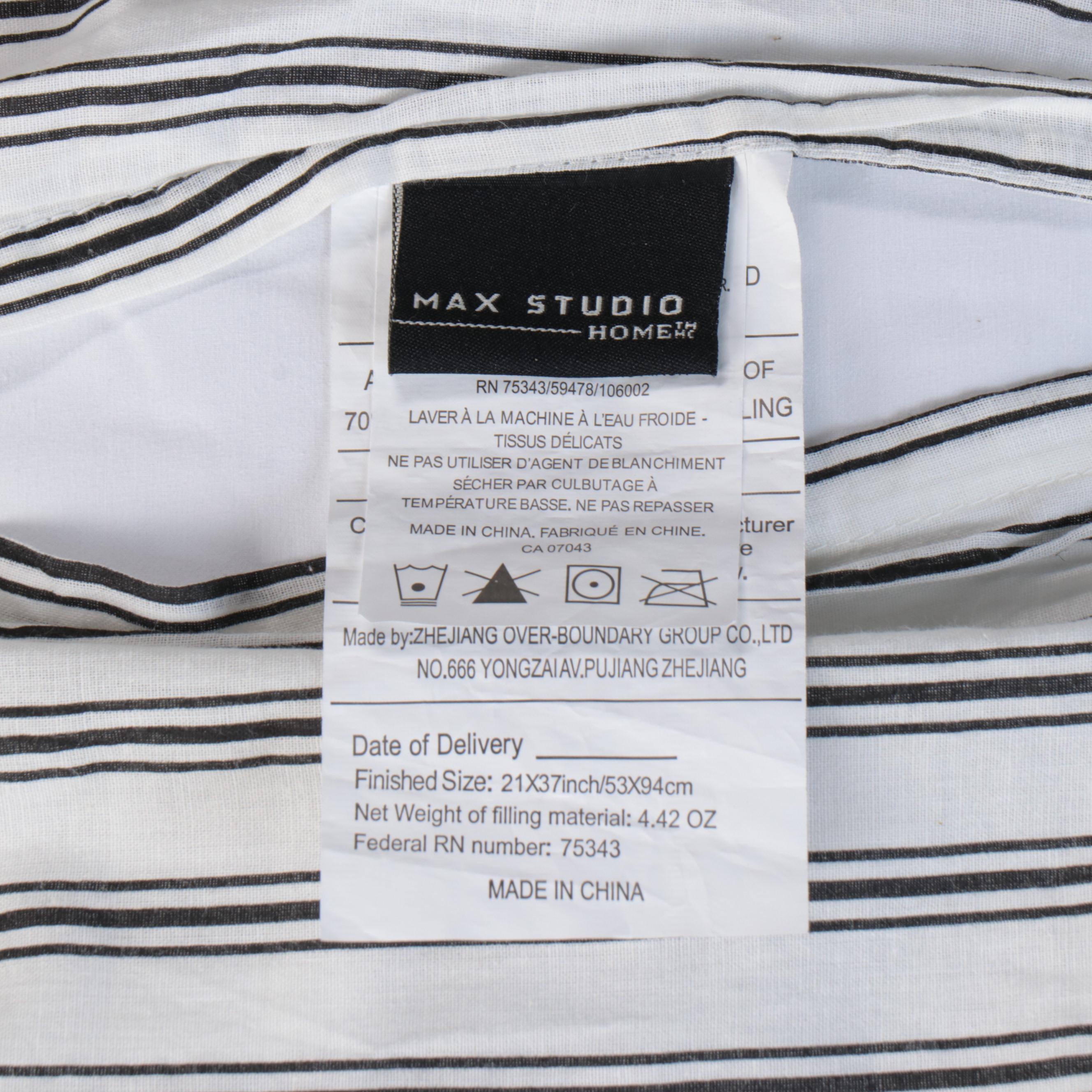 Black & White Quilted Toile Coverlet, Pillowcases, Ethan Allen Shams, More