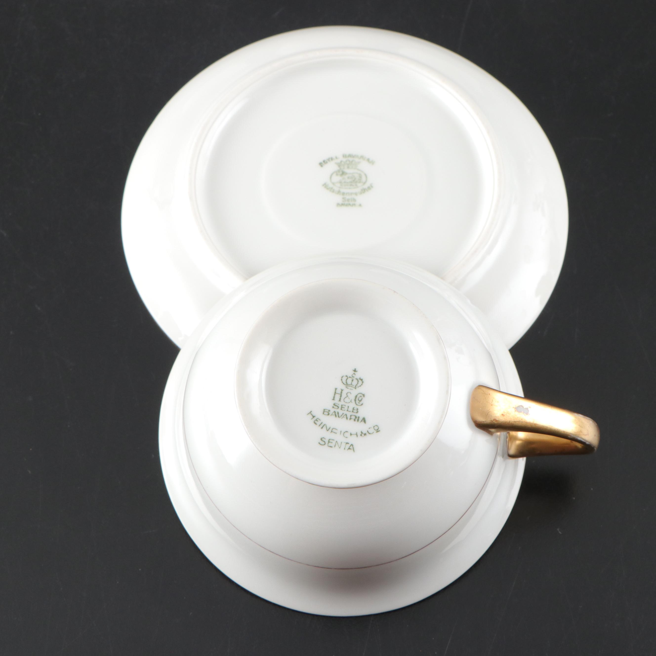 Theodore Haviland Plates with Other Porcelain Dinnerware, Early to Mid-20th C.