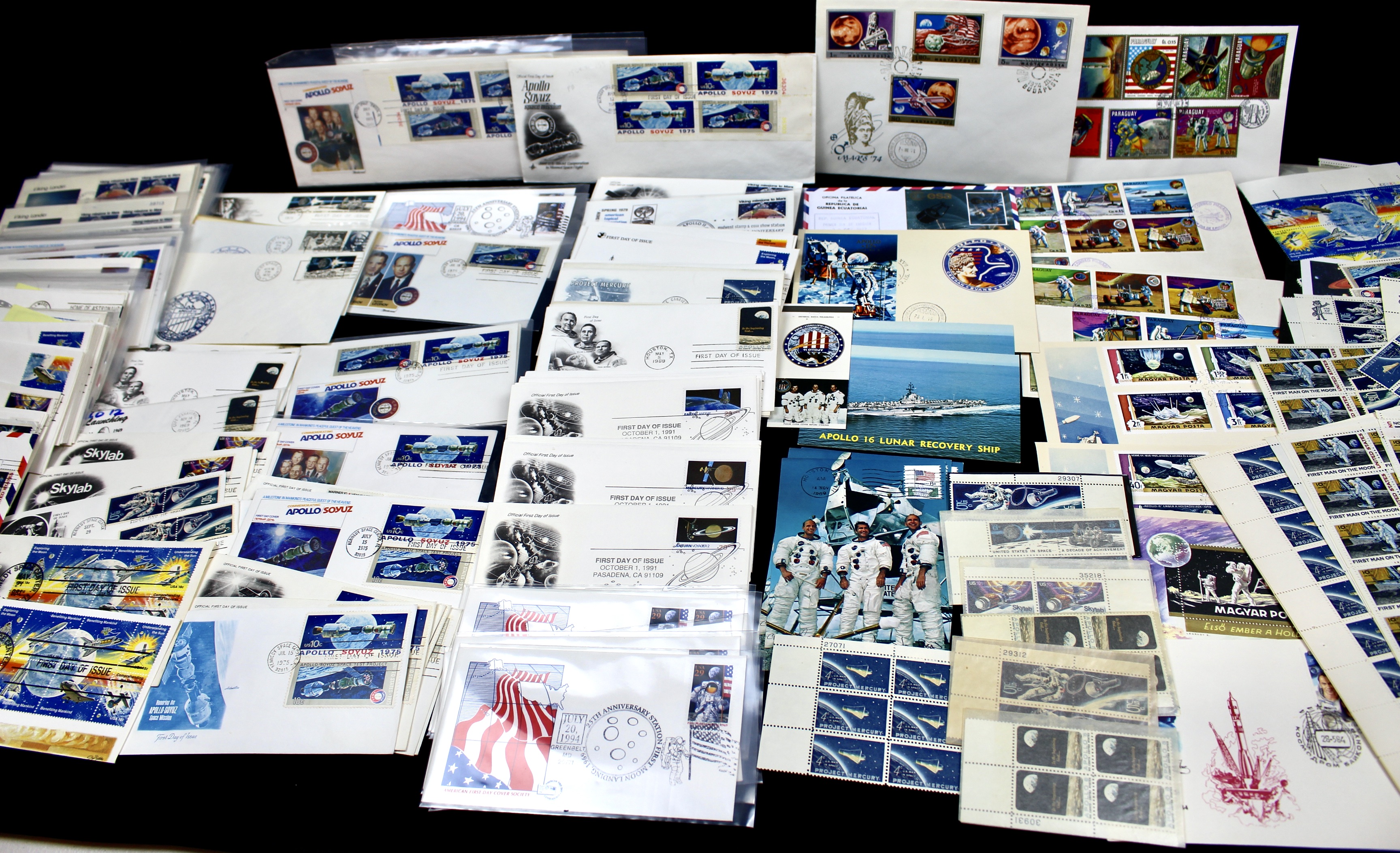 World Wide Space Postage Stamp Collection
