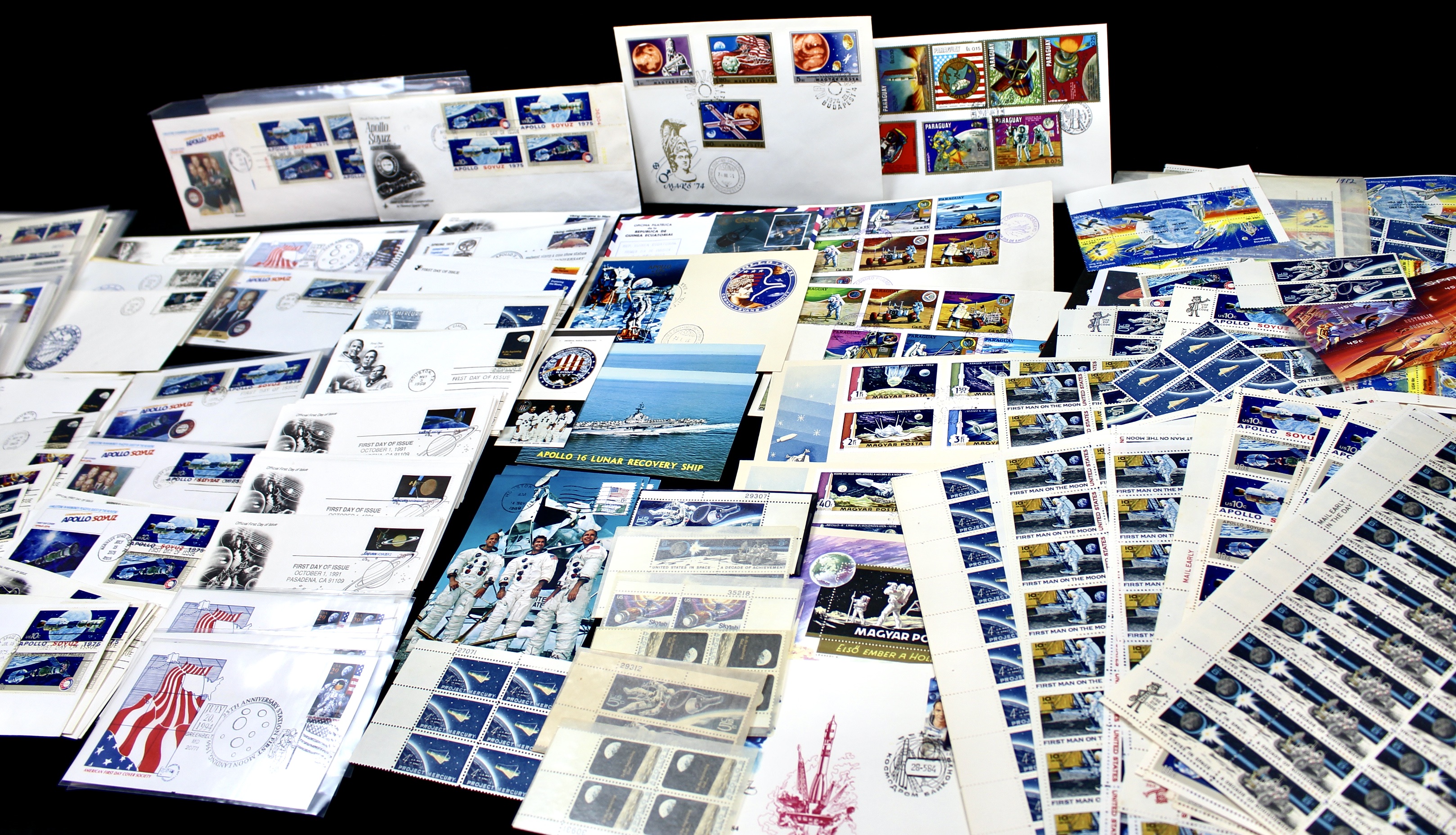 World Wide Space Postage Stamp Collection