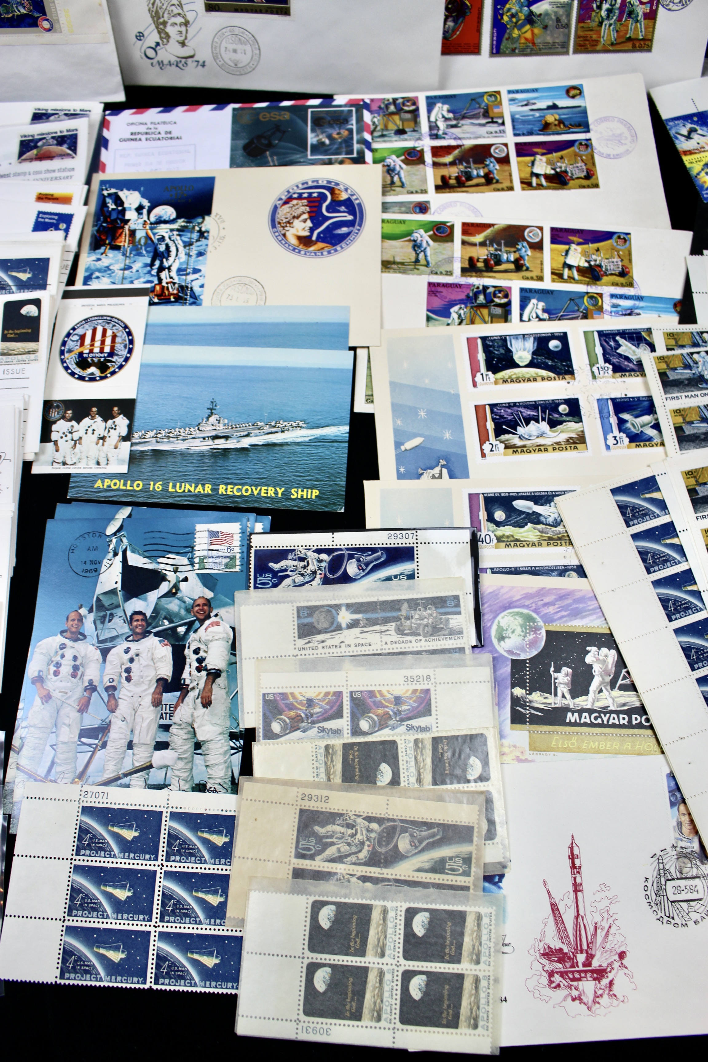World Wide Space Postage Stamp Collection