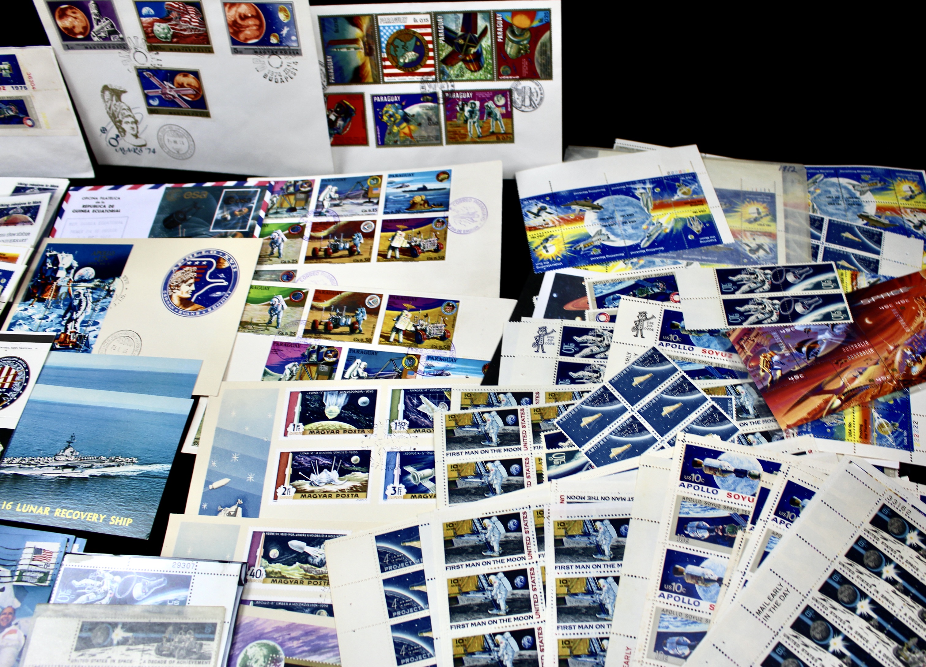 World Wide Space Postage Stamp Collection