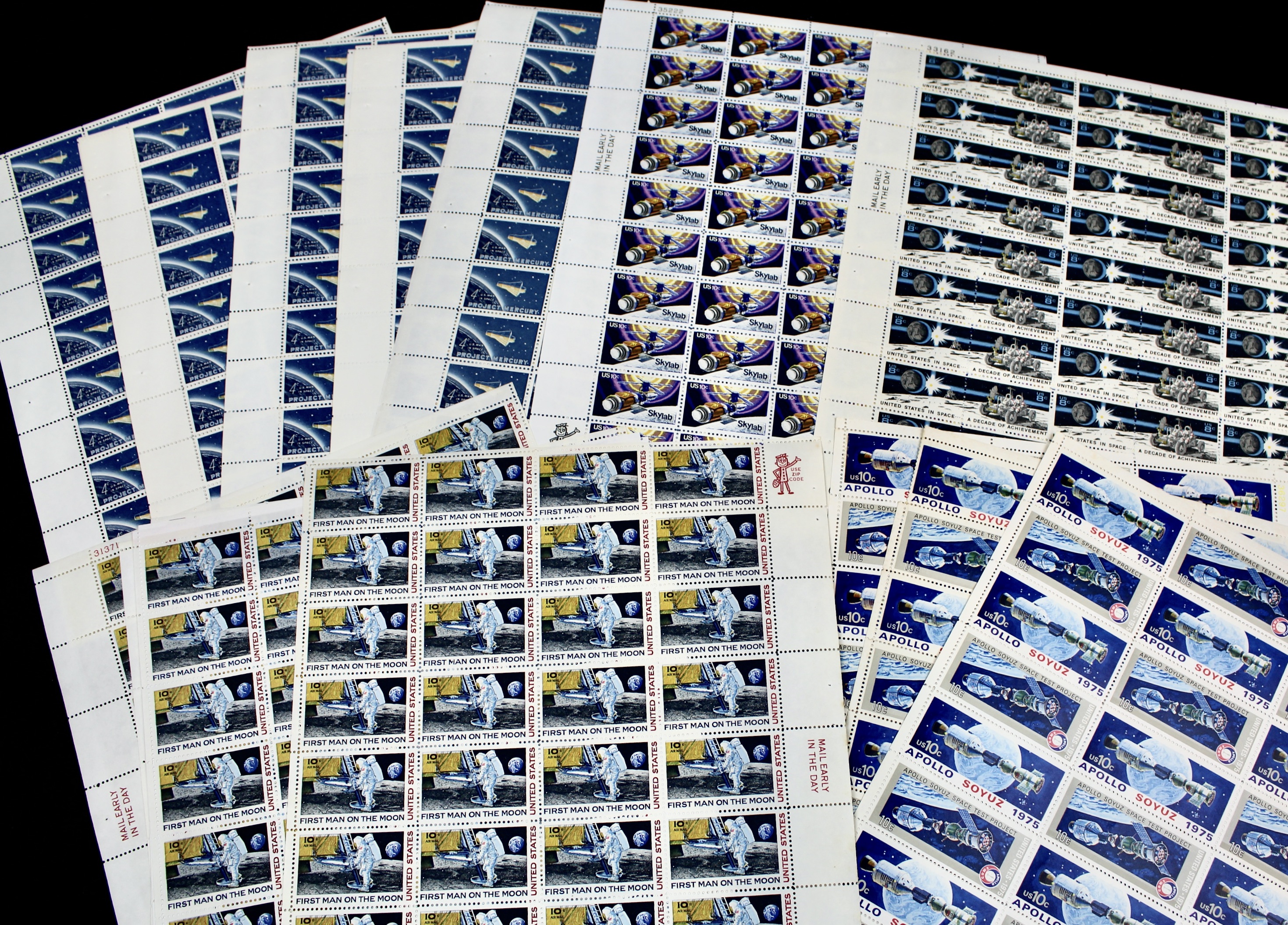 World Wide Space Postage Stamp Collection