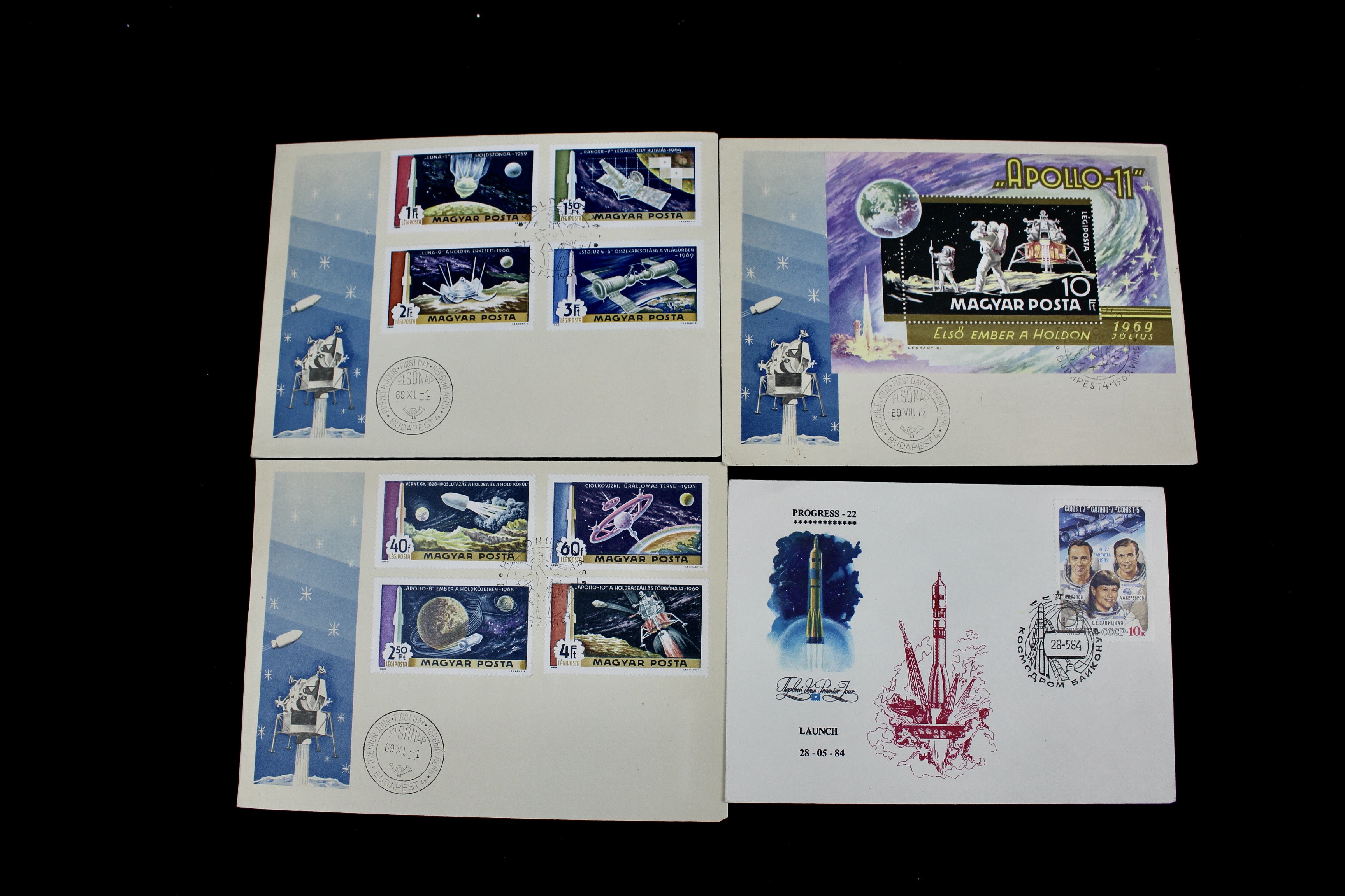 World Wide Space Postage Stamp Collection