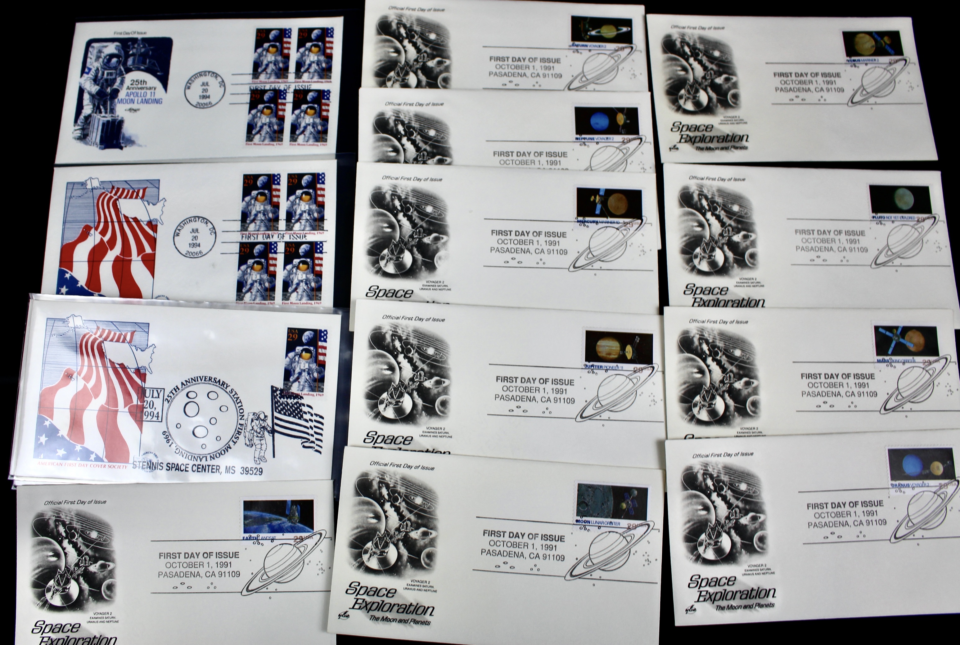 World Wide Space Postage Stamp Collection