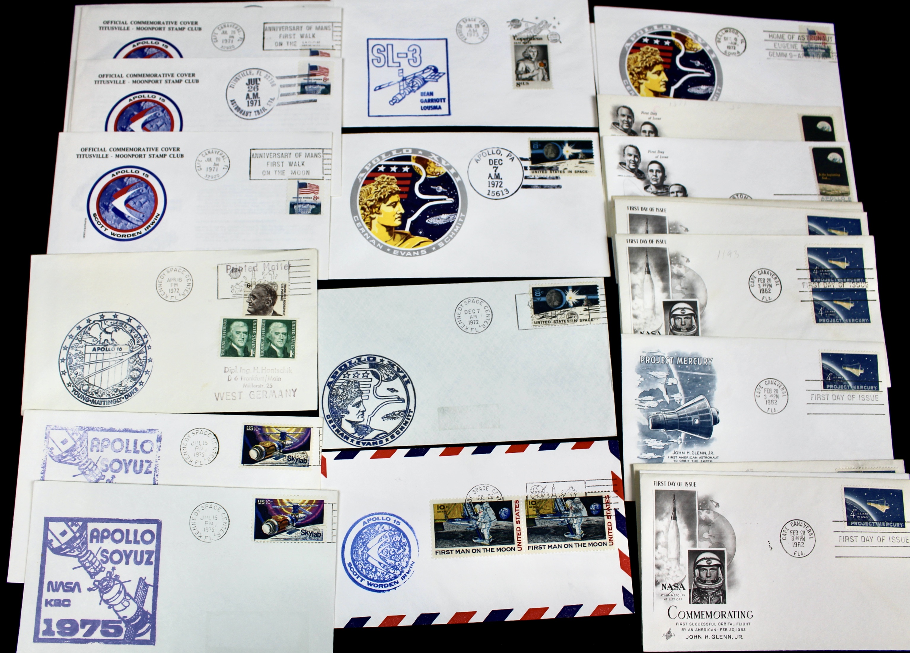 World Wide Space Postage Stamp Collection