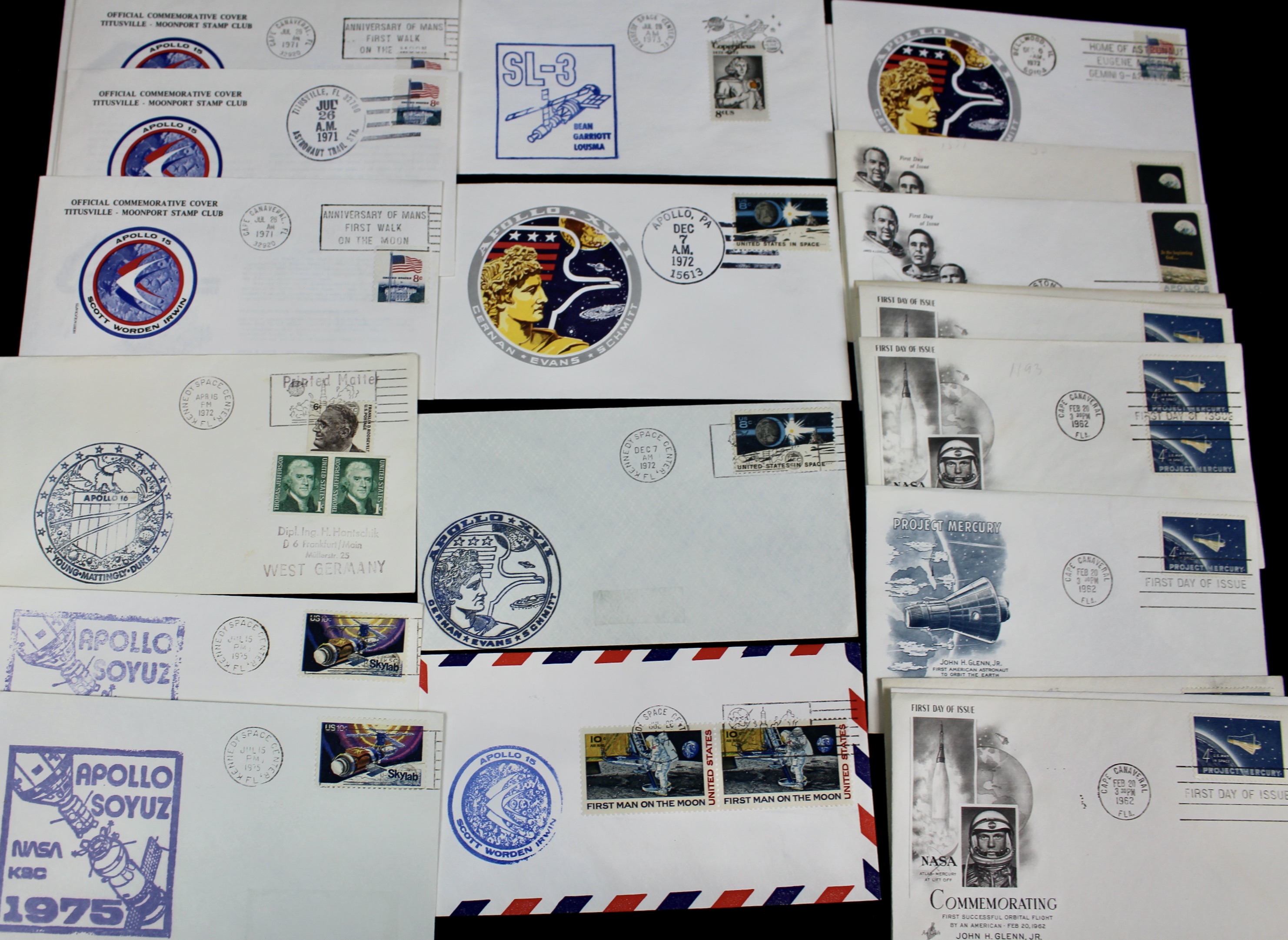 World Wide Space Postage Stamp Collection