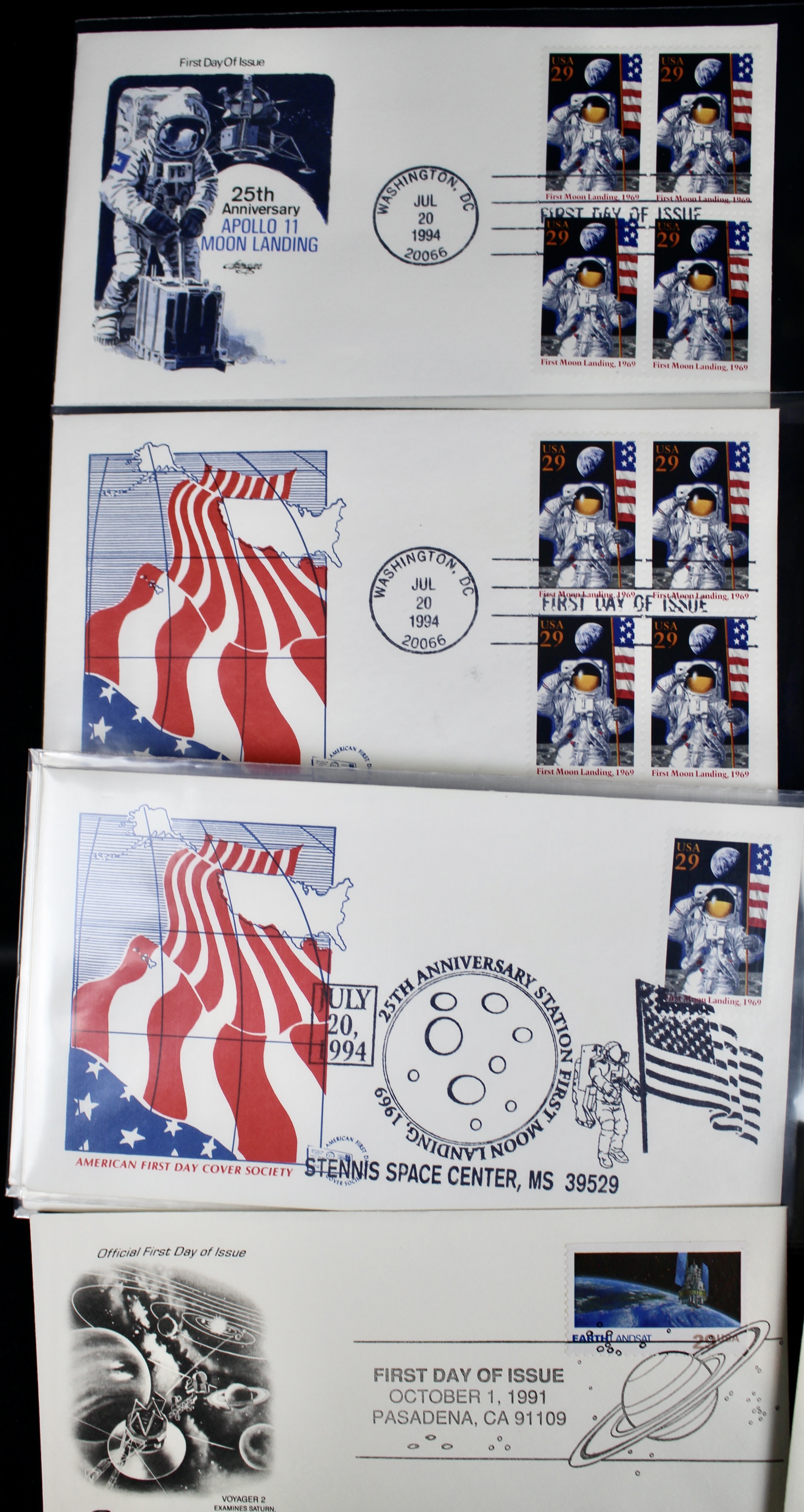 World Wide Space Postage Stamp Collection