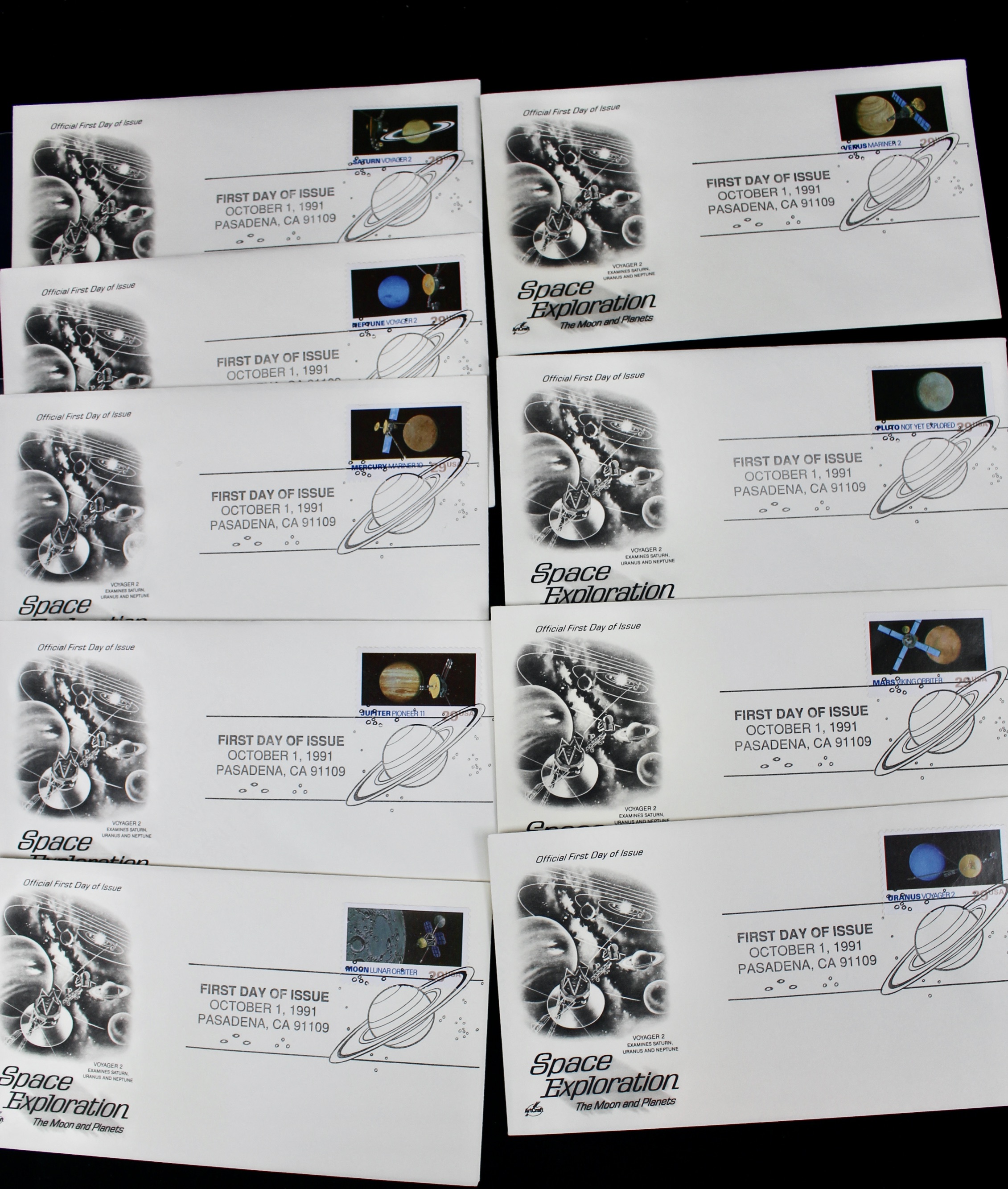 World Wide Space Postage Stamp Collection