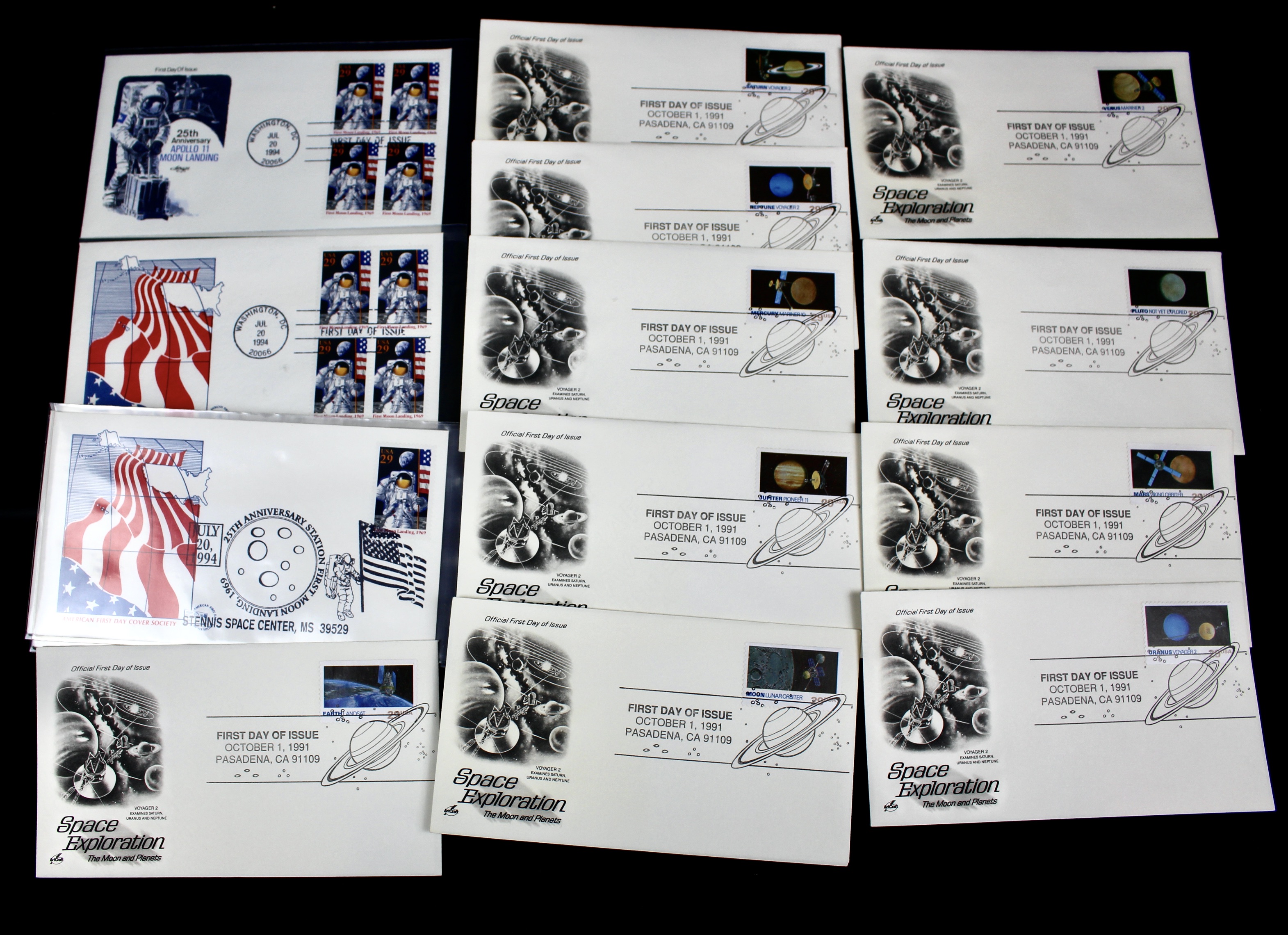 World Wide Space Postage Stamp Collection