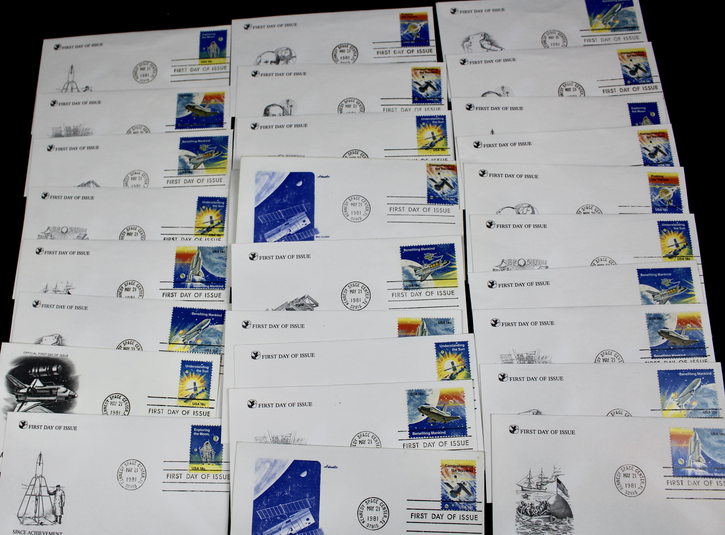 World Wide Space Postage Stamp Collection