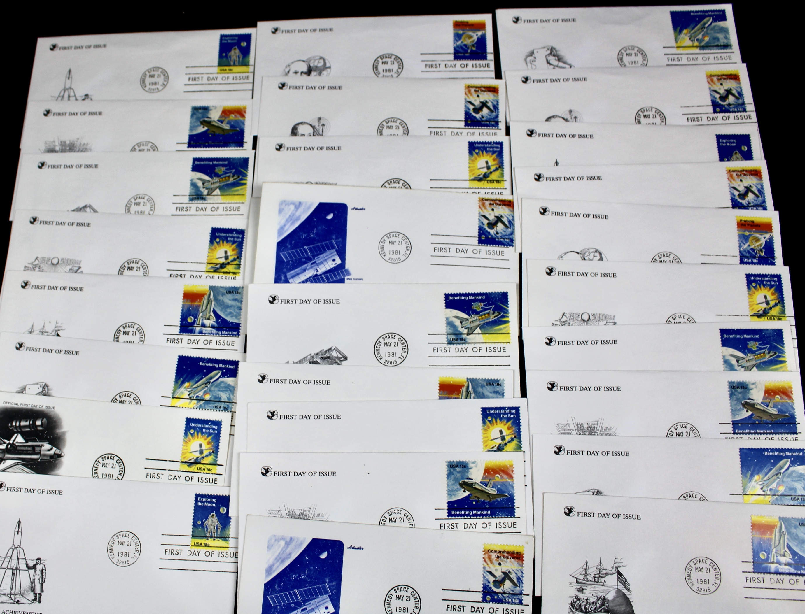World Wide Space Postage Stamp Collection