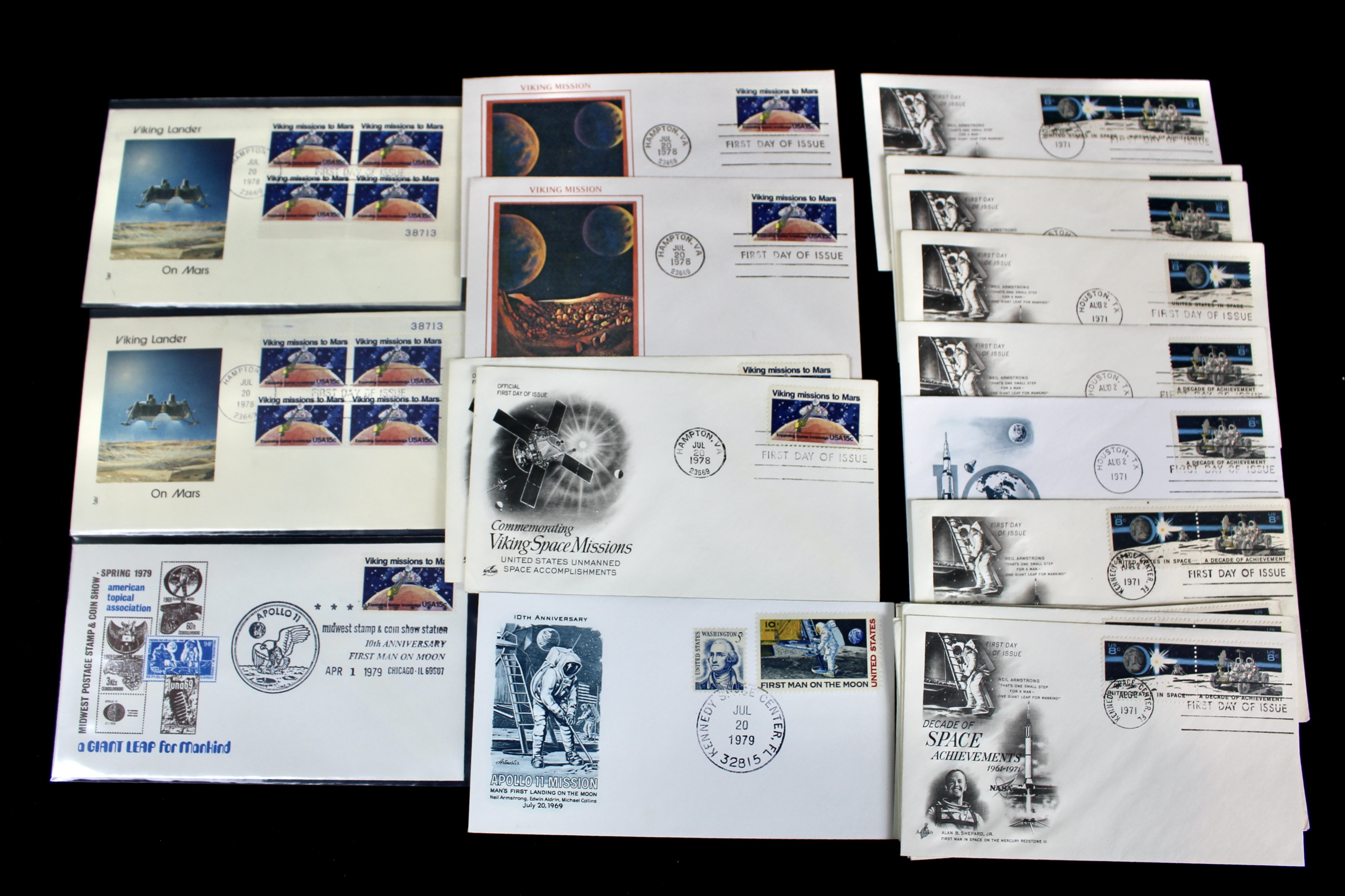 World Wide Space Postage Stamp Collection