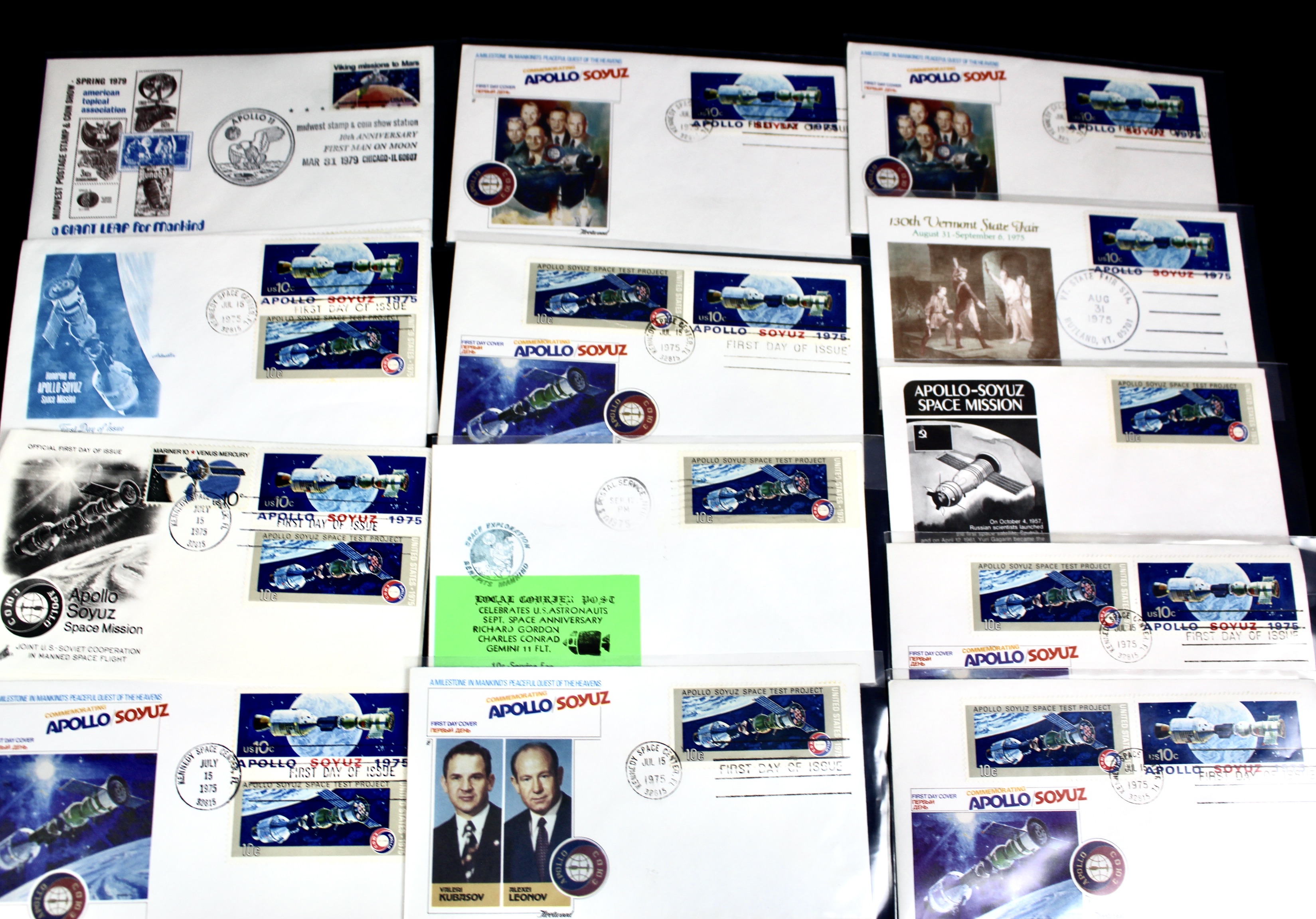 World Wide Space Postage Stamp Collection