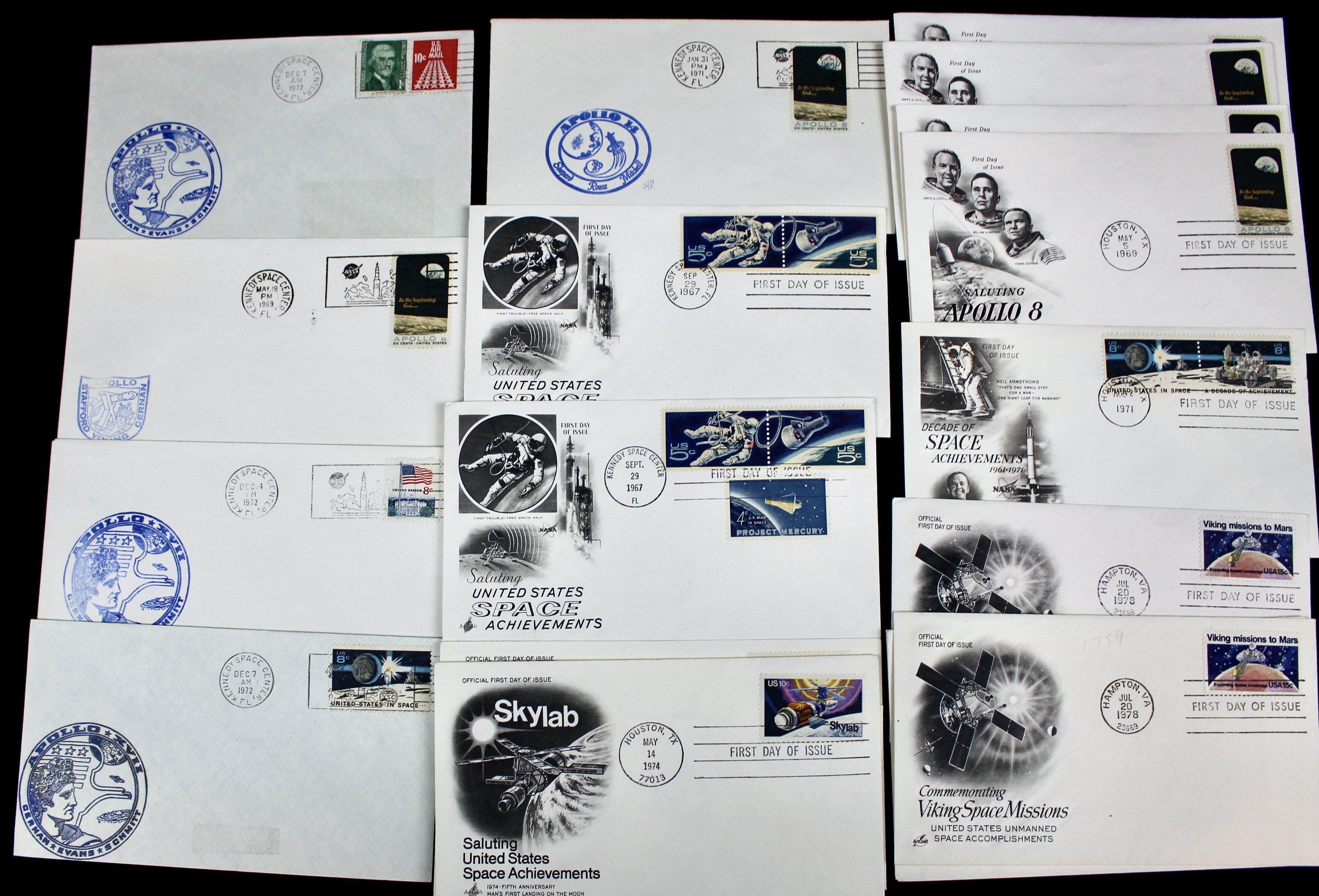 World Wide Space Postage Stamp Collection