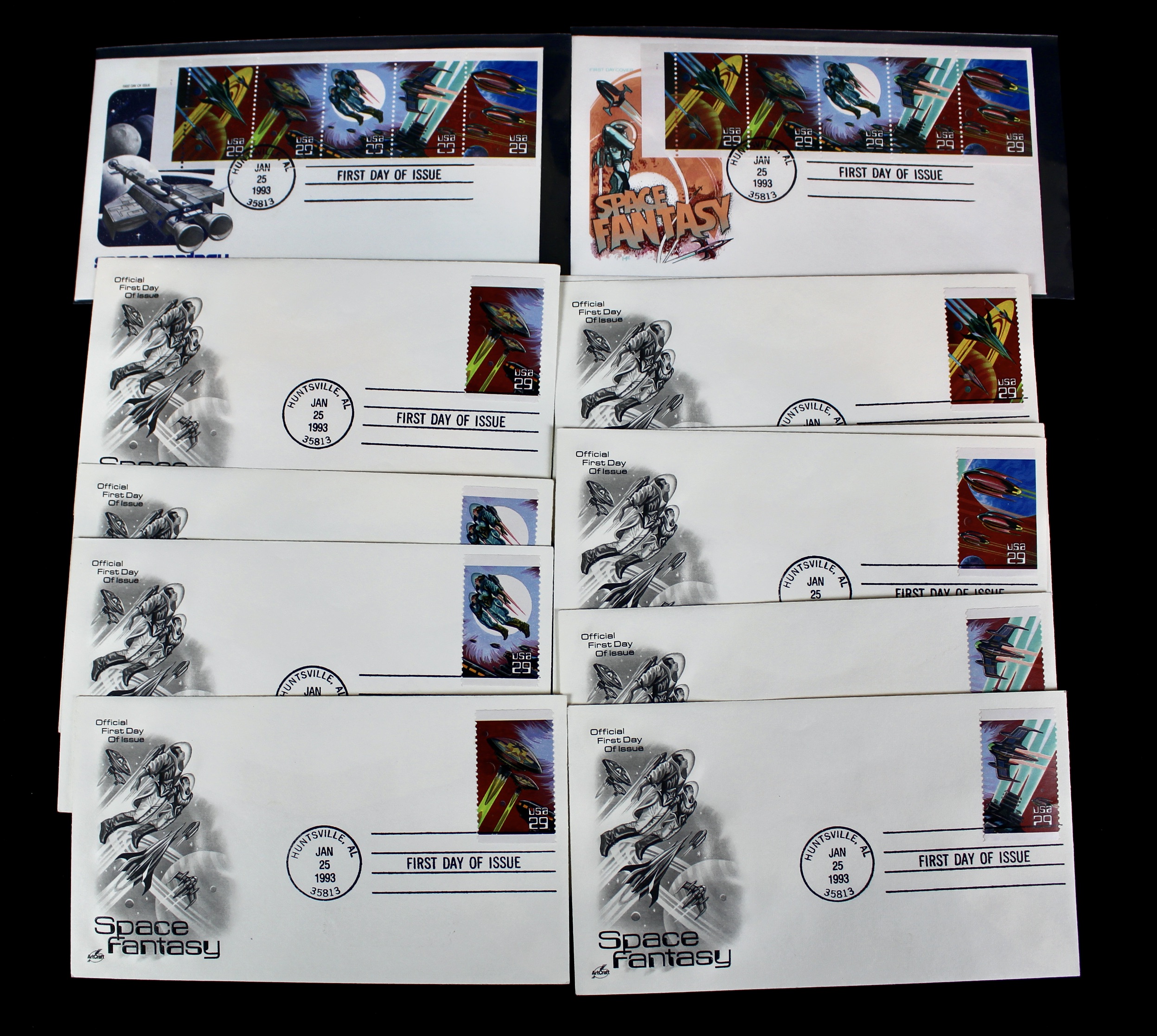 World Wide Space Postage Stamp Collection