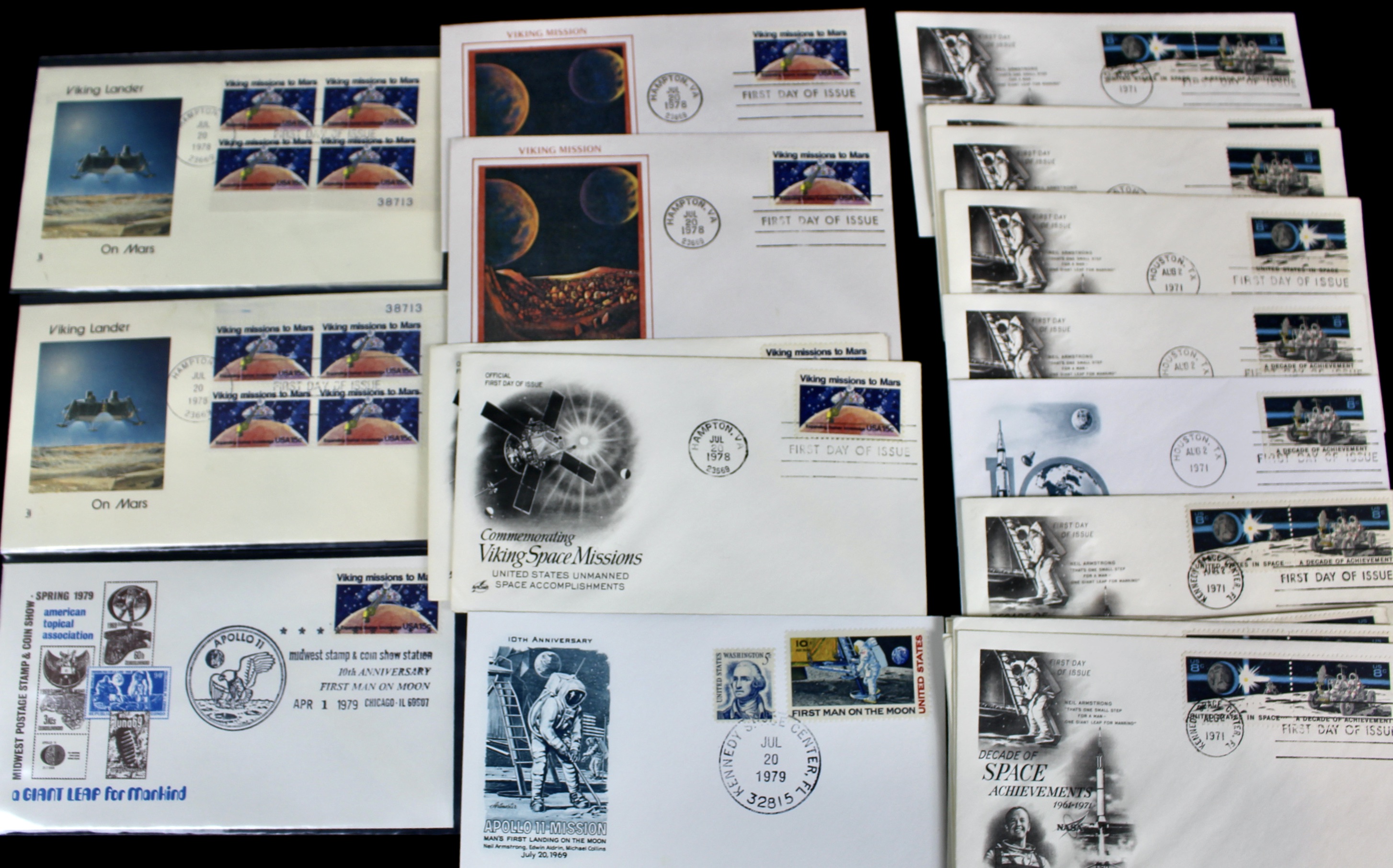 World Wide Space Postage Stamp Collection