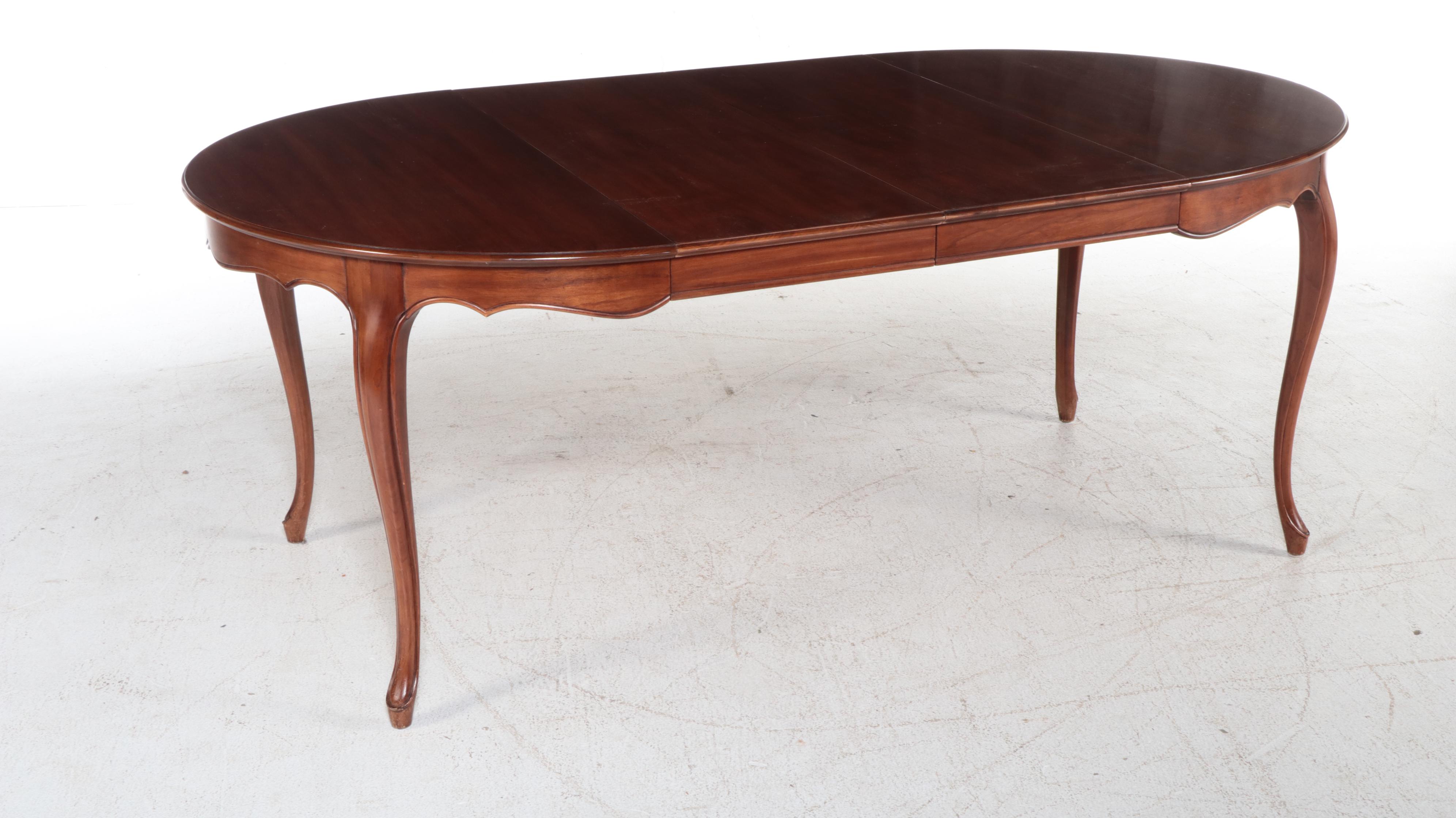 Seven-Piece French Provincial Dining Set