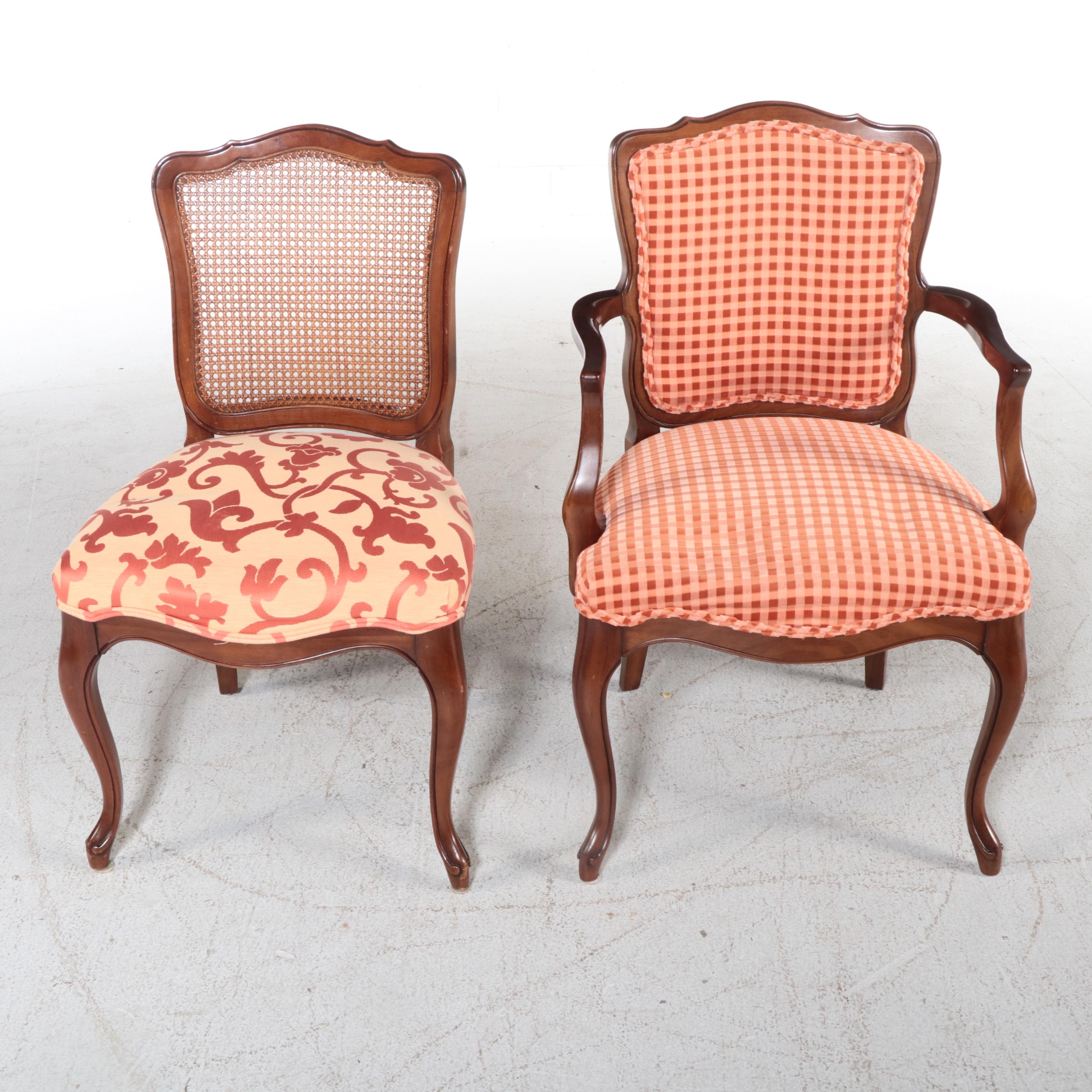 Seven-Piece French Provincial Dining Set