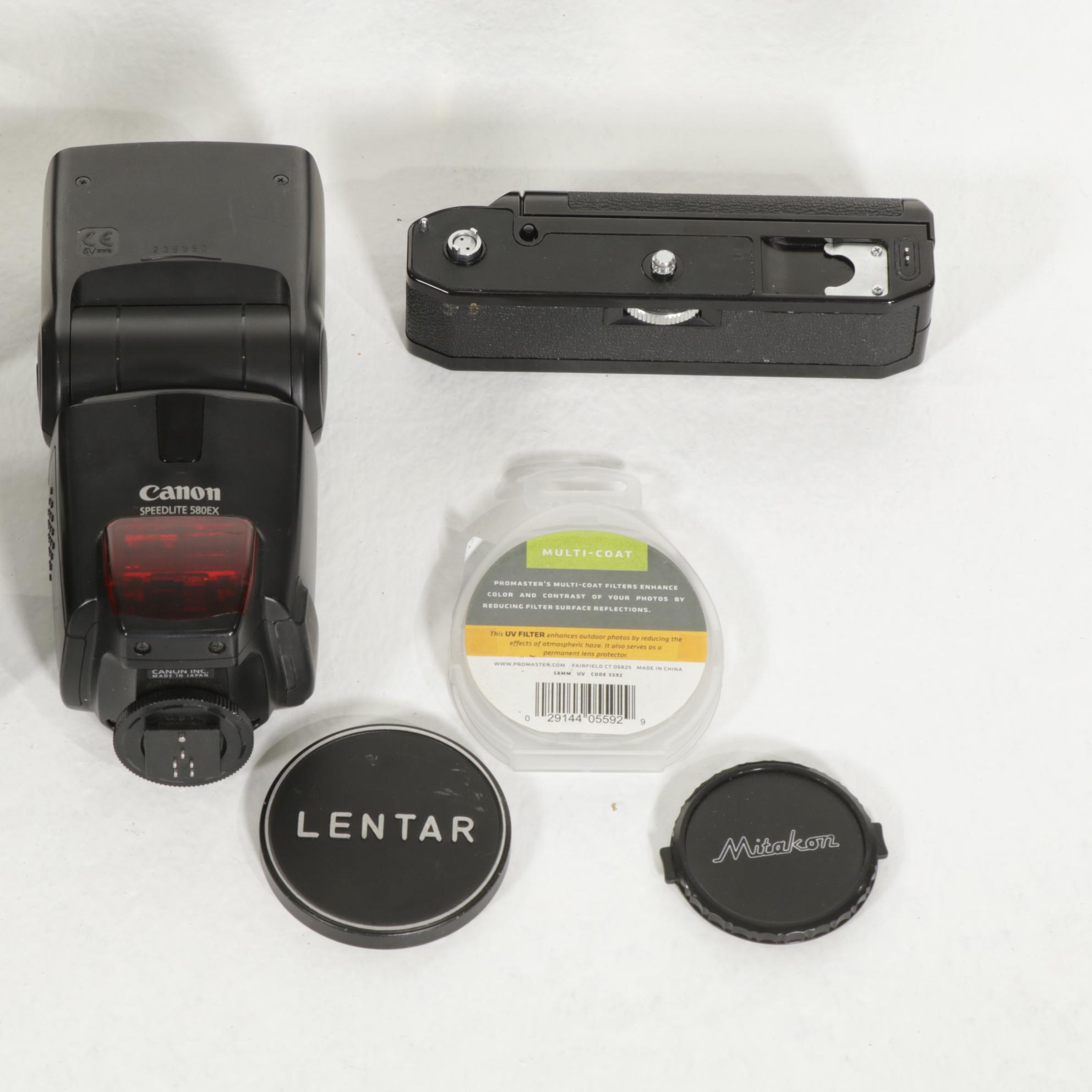 Canon 35mm Camera Bodies, Various Lenses and More