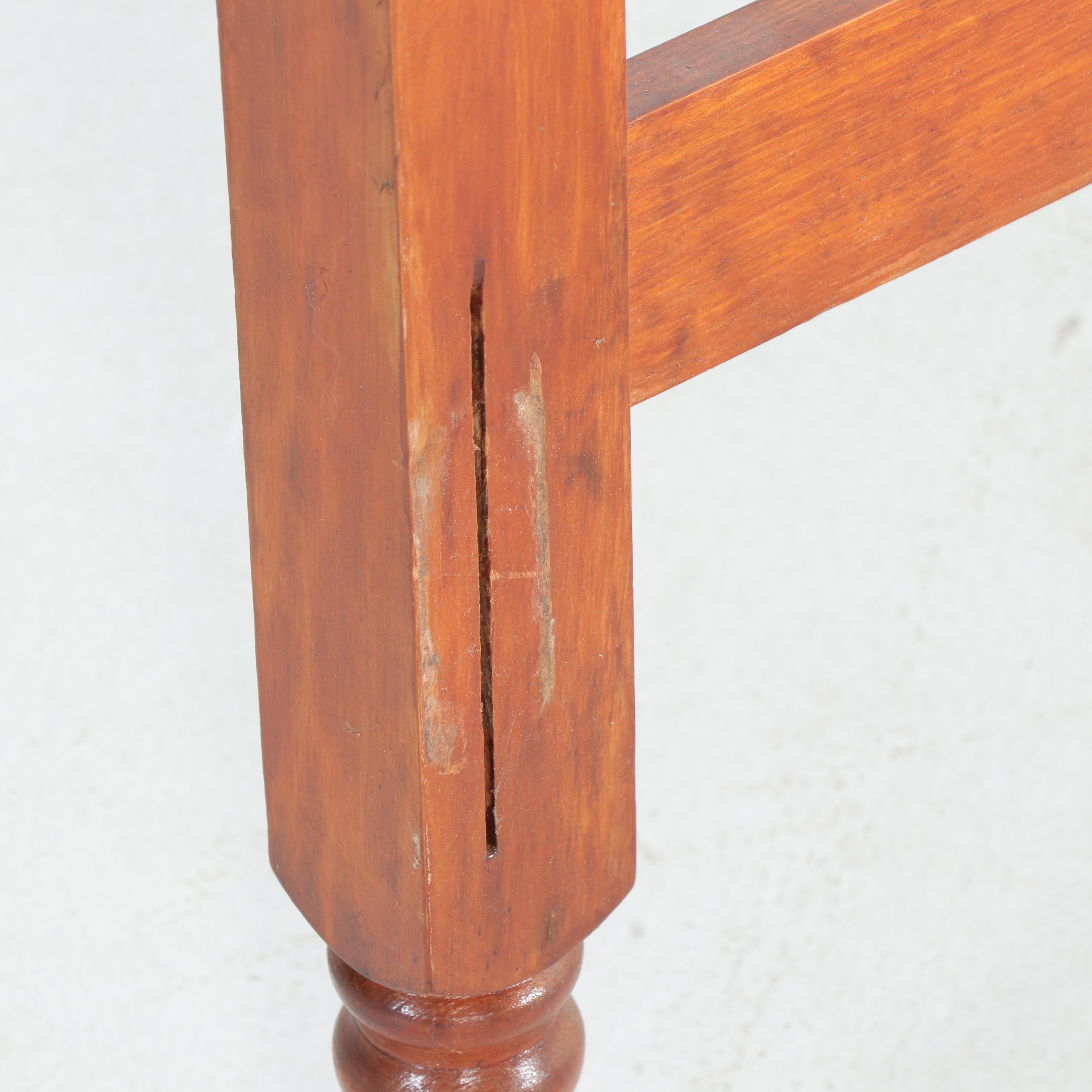 Jenny Lind Style Oak Bed Frame, Early to Mid-20th Century