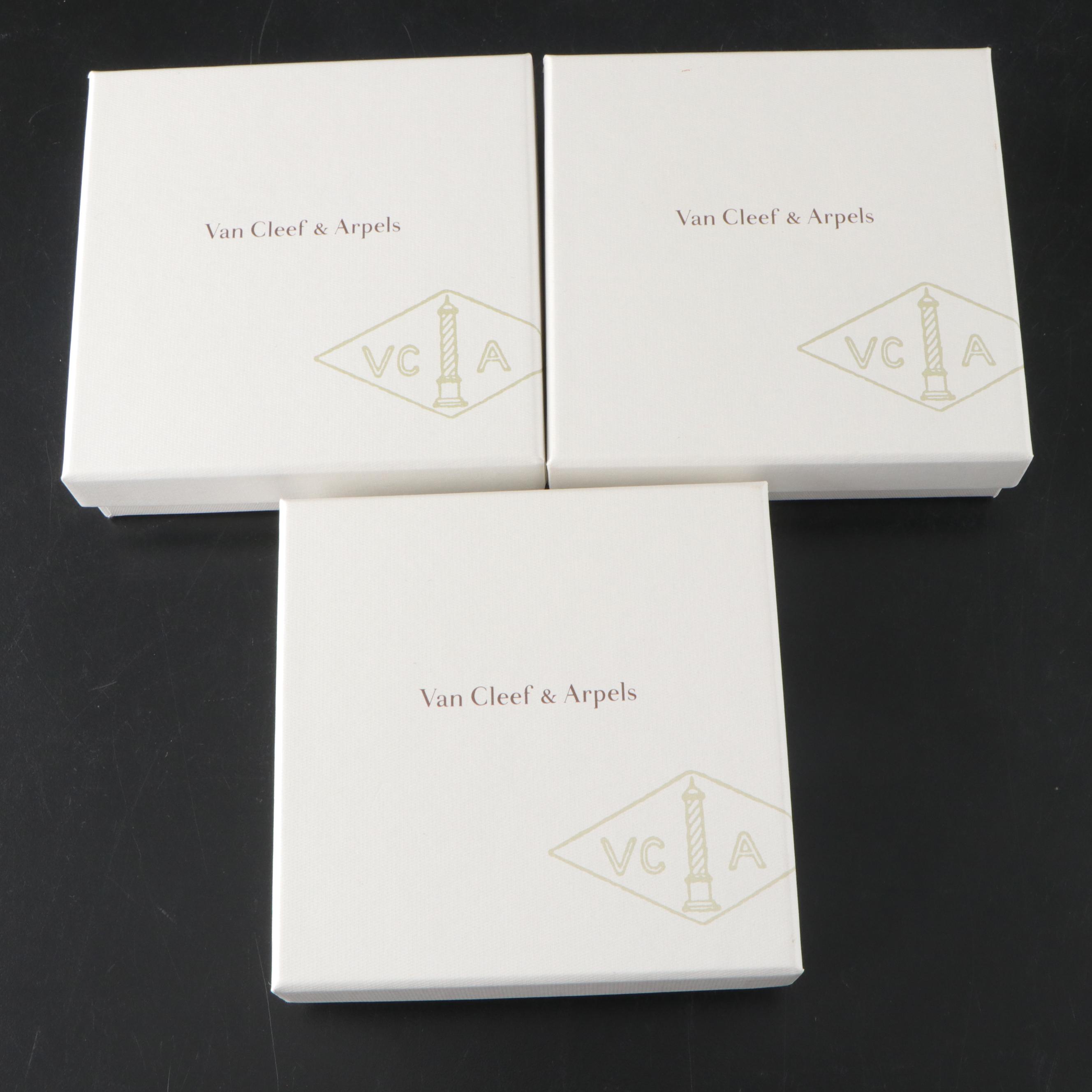 Van Cleef & Arpels Sterling Silver Dragonfly and Butterfly Keepsake Dishes