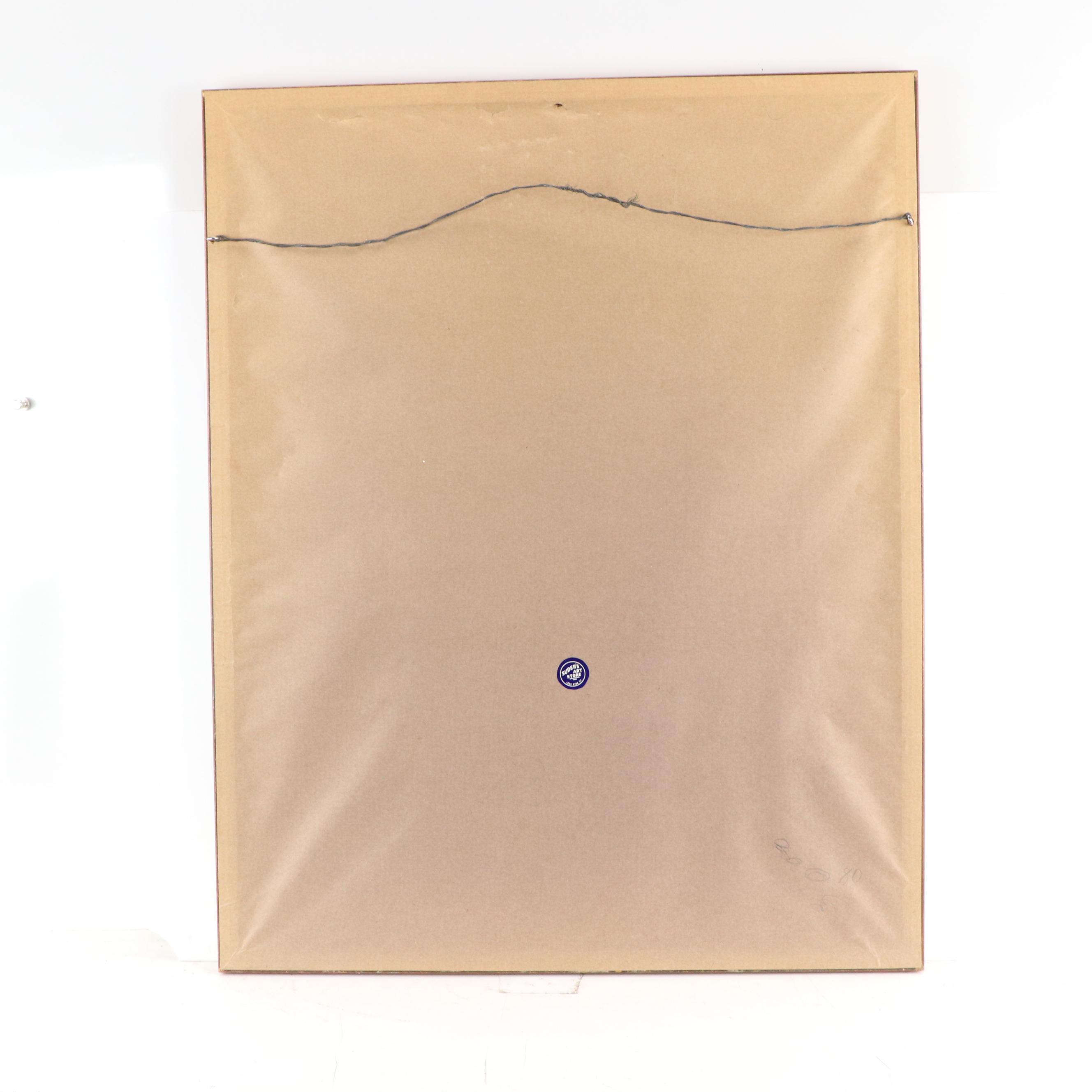 Marjorie Garrison Watercolor Painting "Church of the Immaculate Conception"