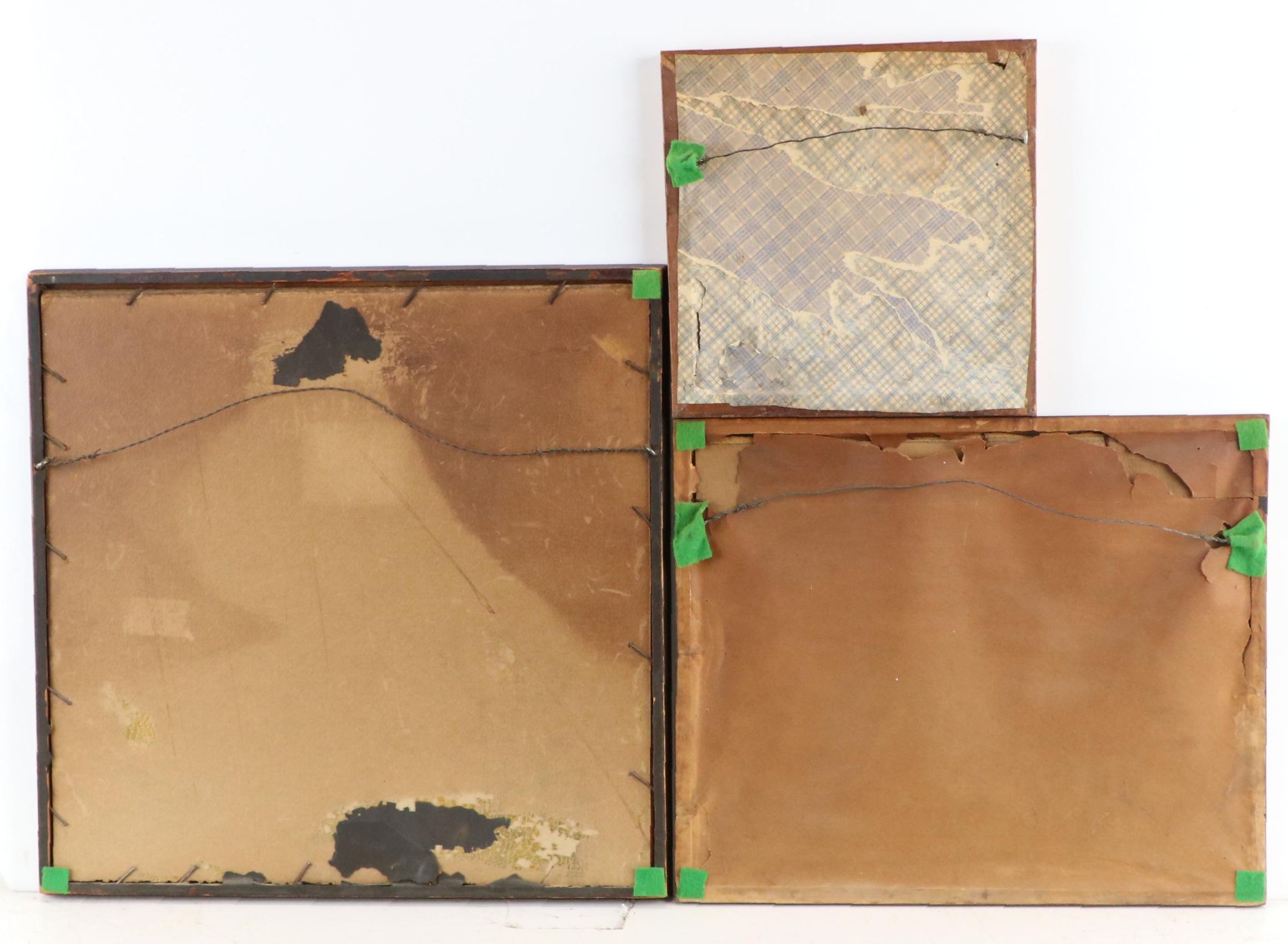 Handmade Cross-Stitch Embroidery Samplers, Early 19th Century