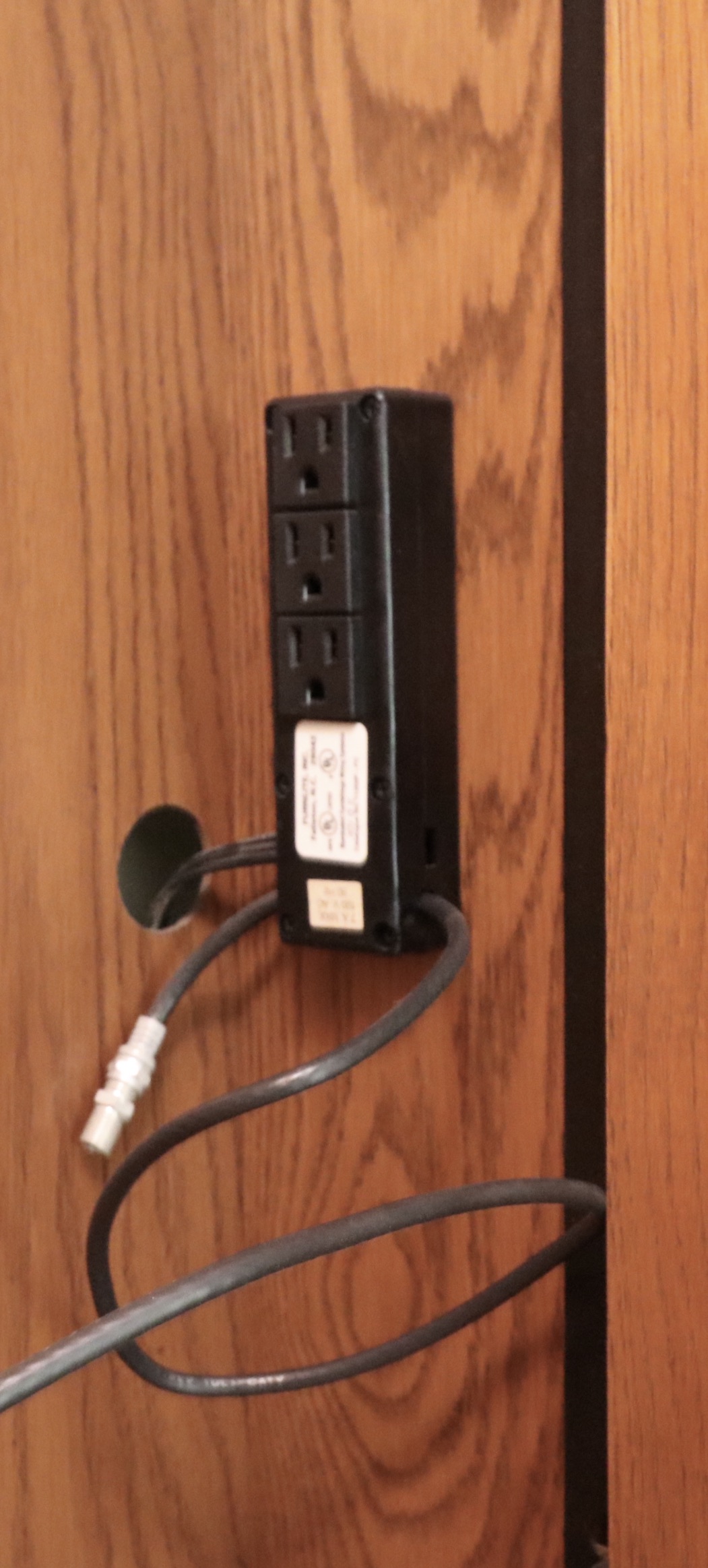 Hooker Five-Piece Illuminated Entertainment and Bookcase Center