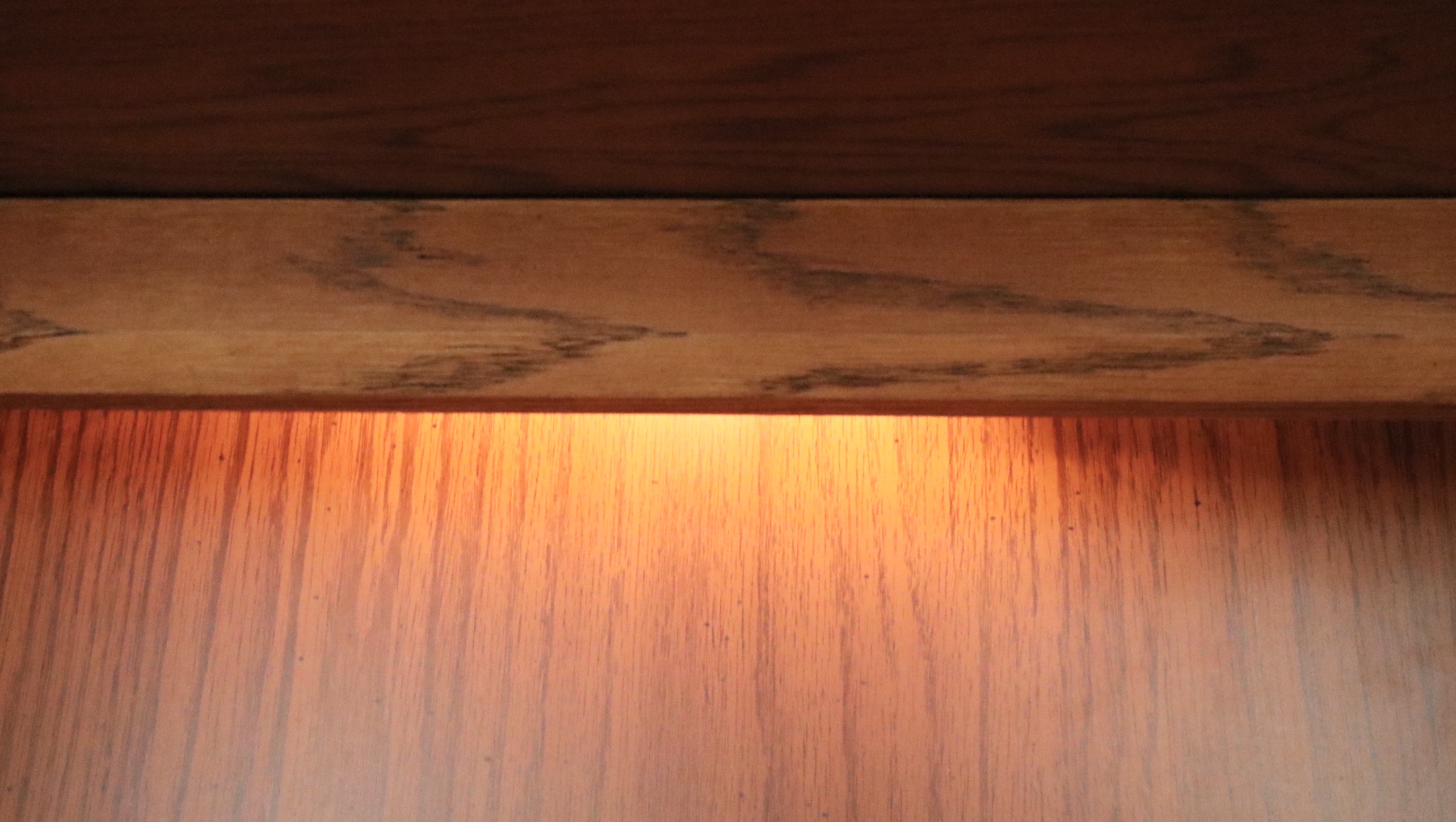 Hooker Five-Piece Illuminated Entertainment and Bookcase Center